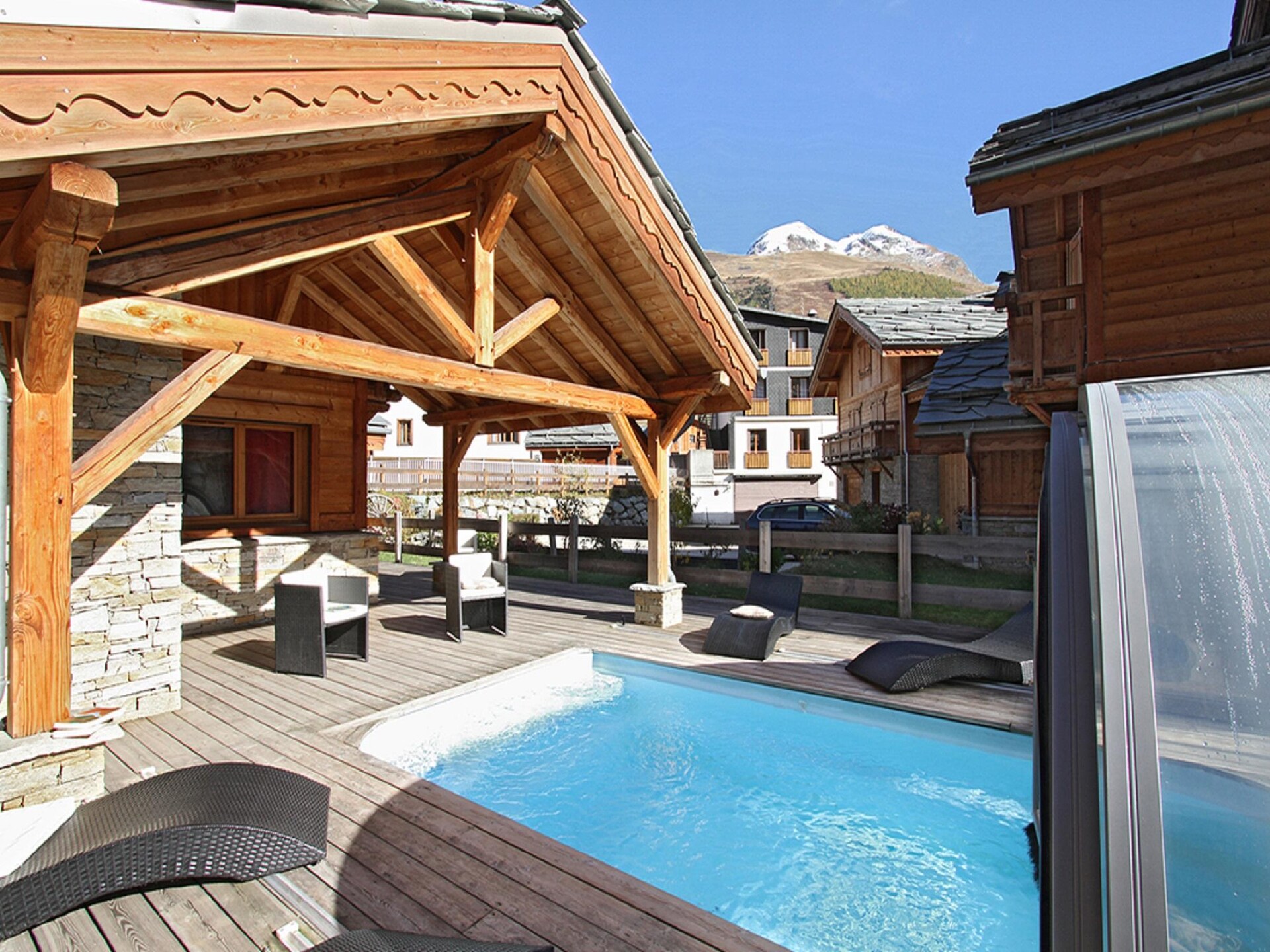 Chalet Le Prestige Lodge: 14-persoons luxe met privézwembad in Les Deux Alpes - foto 7