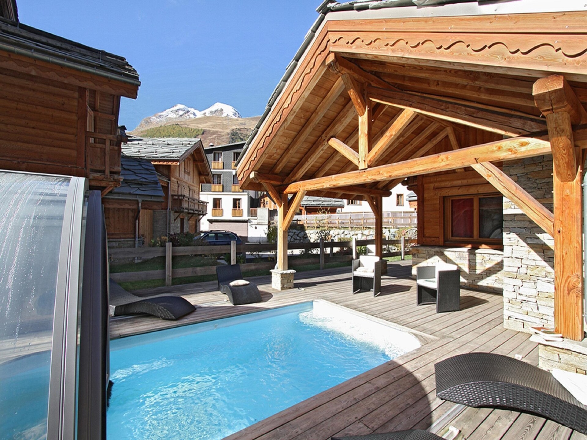 Chalet Le Prestige Lodge: 14-persoons luxe met privézwembad in Les Deux Alpes - foto 10