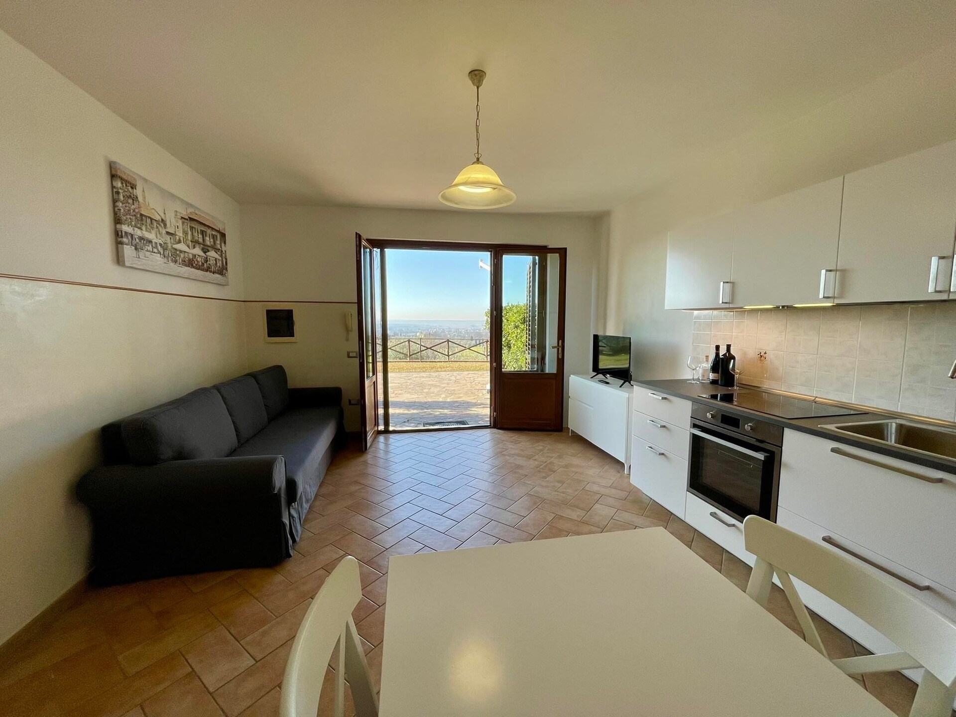 Gelijkvloers appartement aan golfbaan met panoramisch uitzicht op Toscane - foto 8