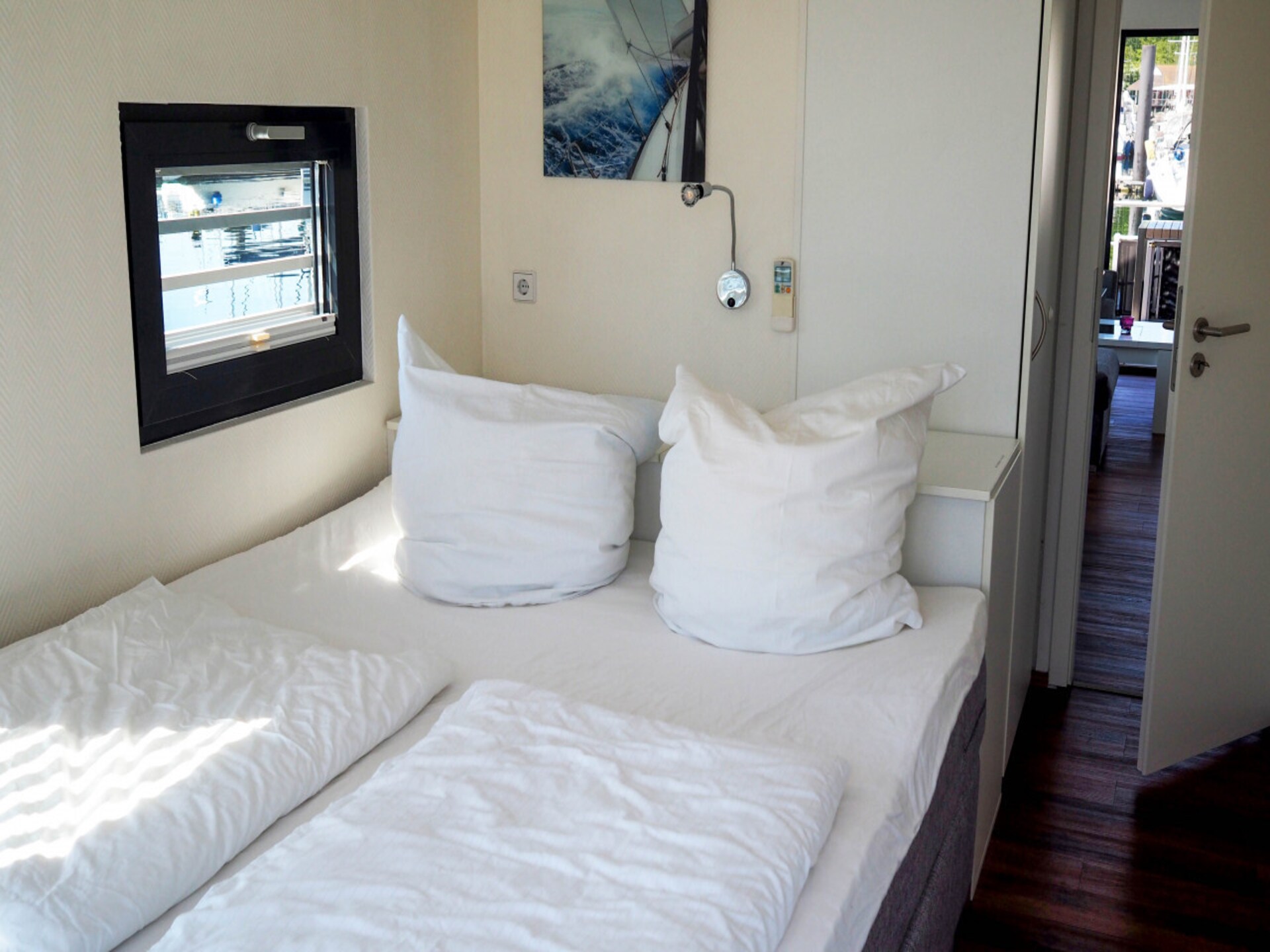 2-persoons woonboot aan zee in Boltenhagen · 44 m² - foto 21