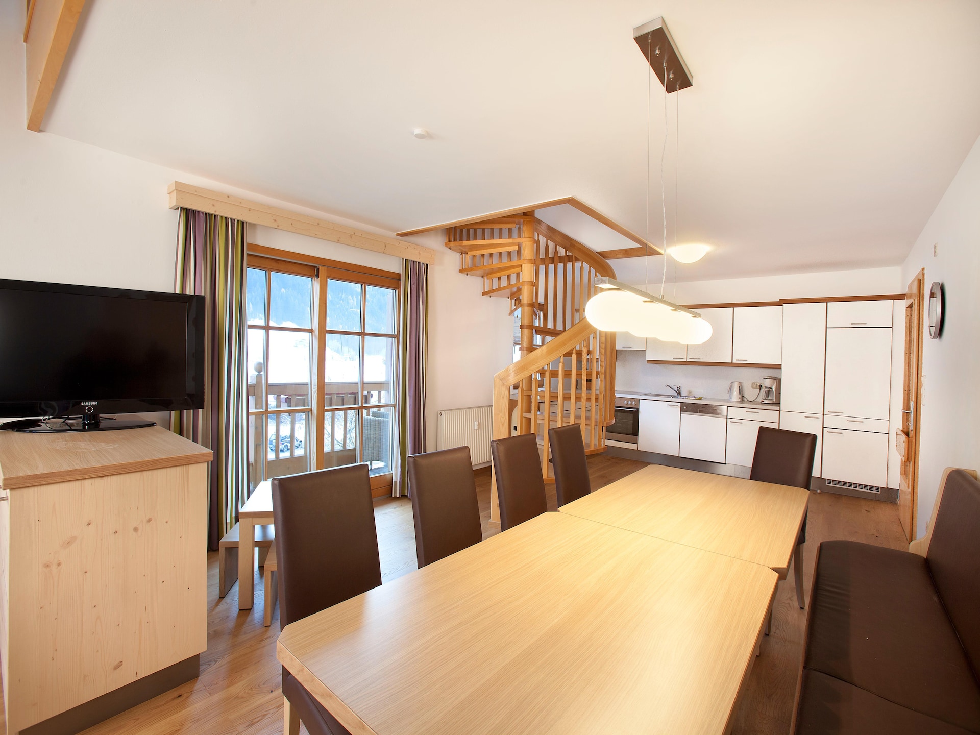 Ruim appartement Kirchstubn in Wald im Pinzgau voor 10 personen - foto 10