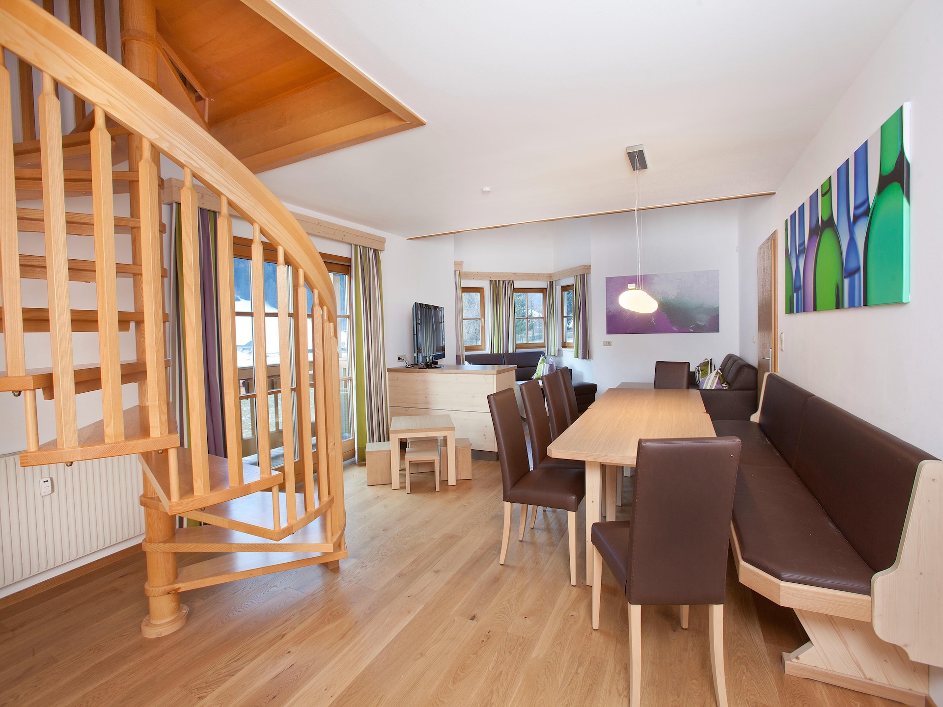 Ruim appartement Kirchstubn in Wald im Pinzgau voor 10 personen - foto 9