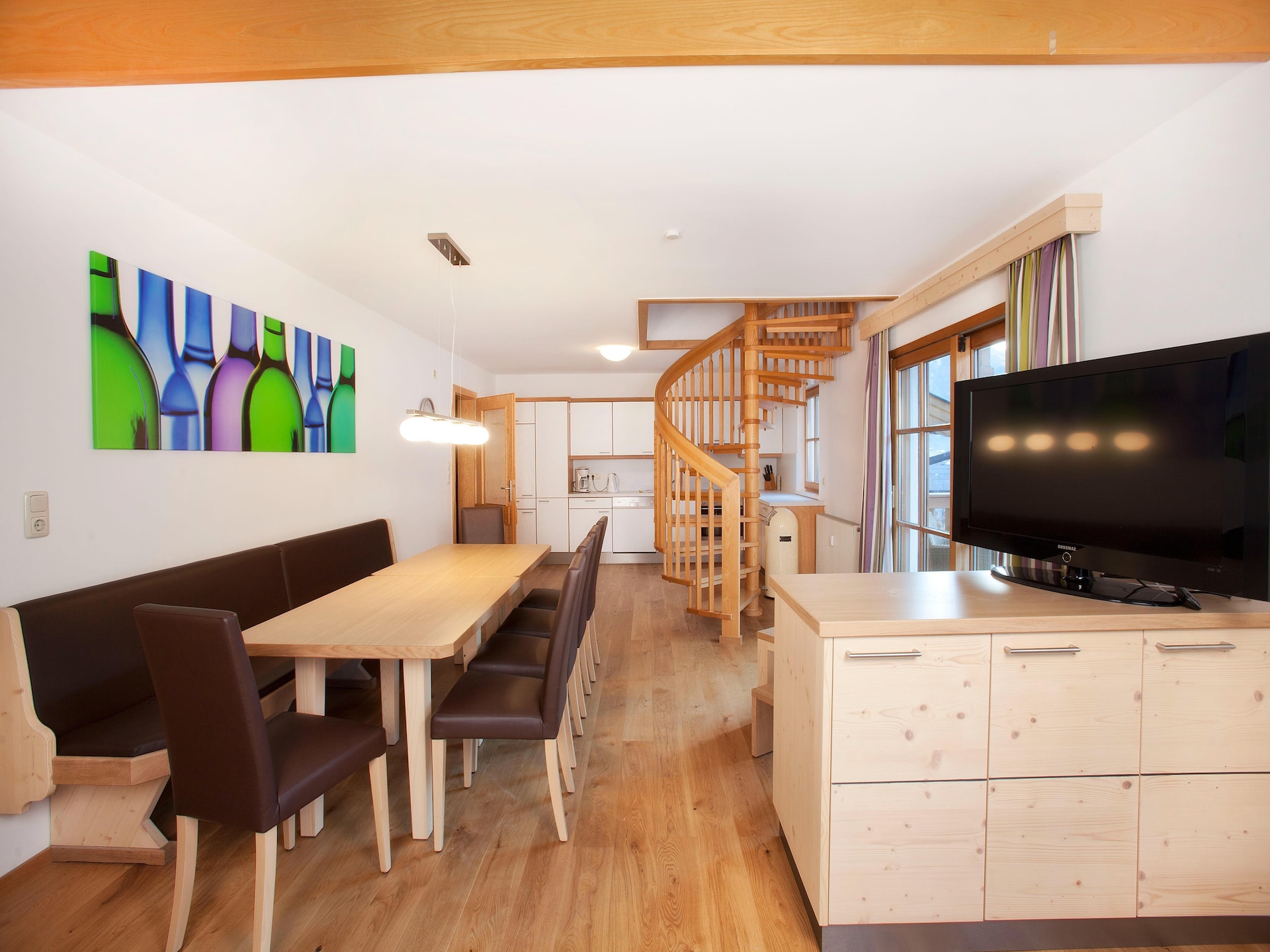 Ruim appartement Kirchstubn in Wald im Pinzgau voor 10 personen - foto 2