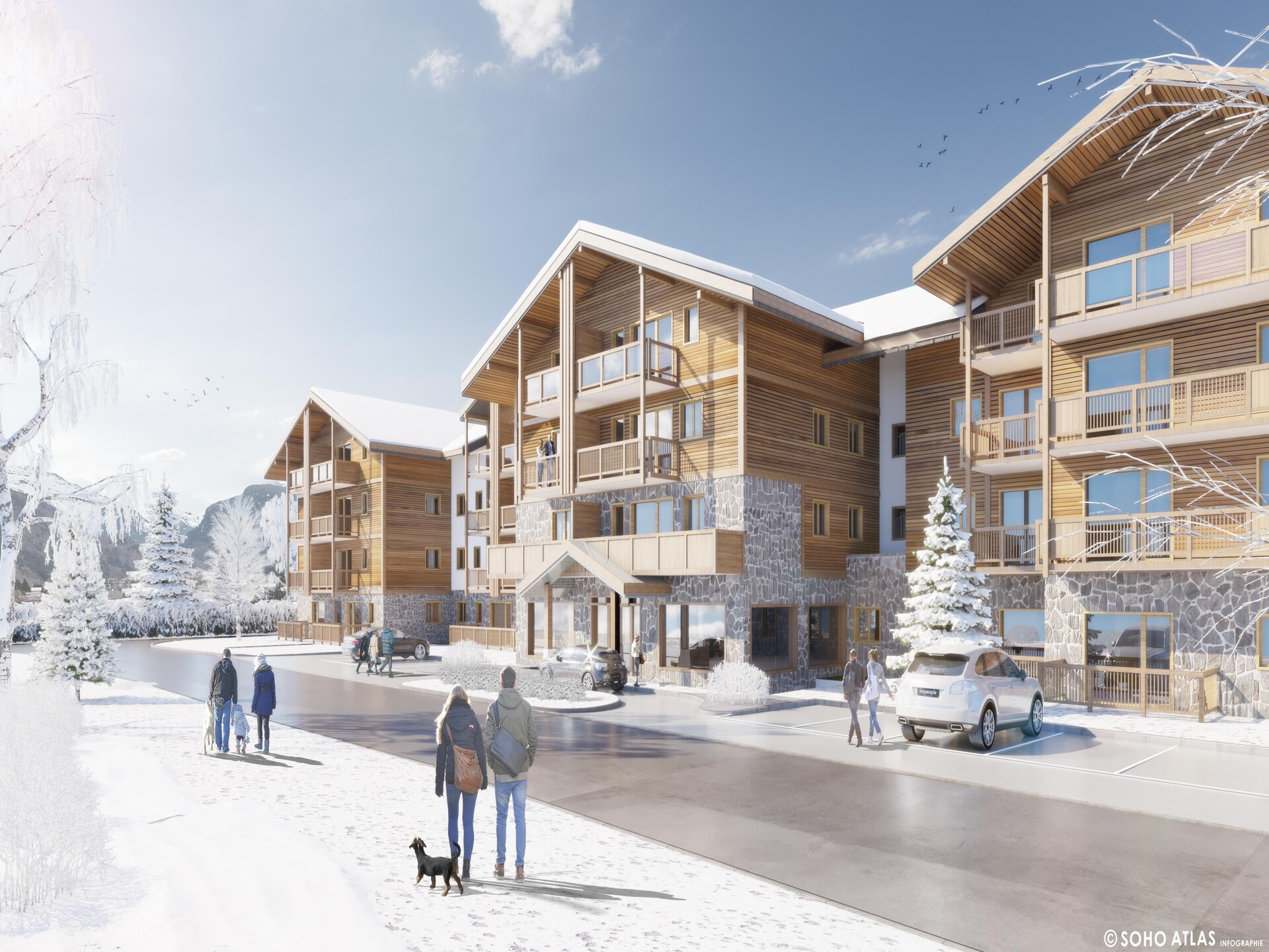Op 750 m van het centrum: sfeervol appartement in Samoëns - foto 34