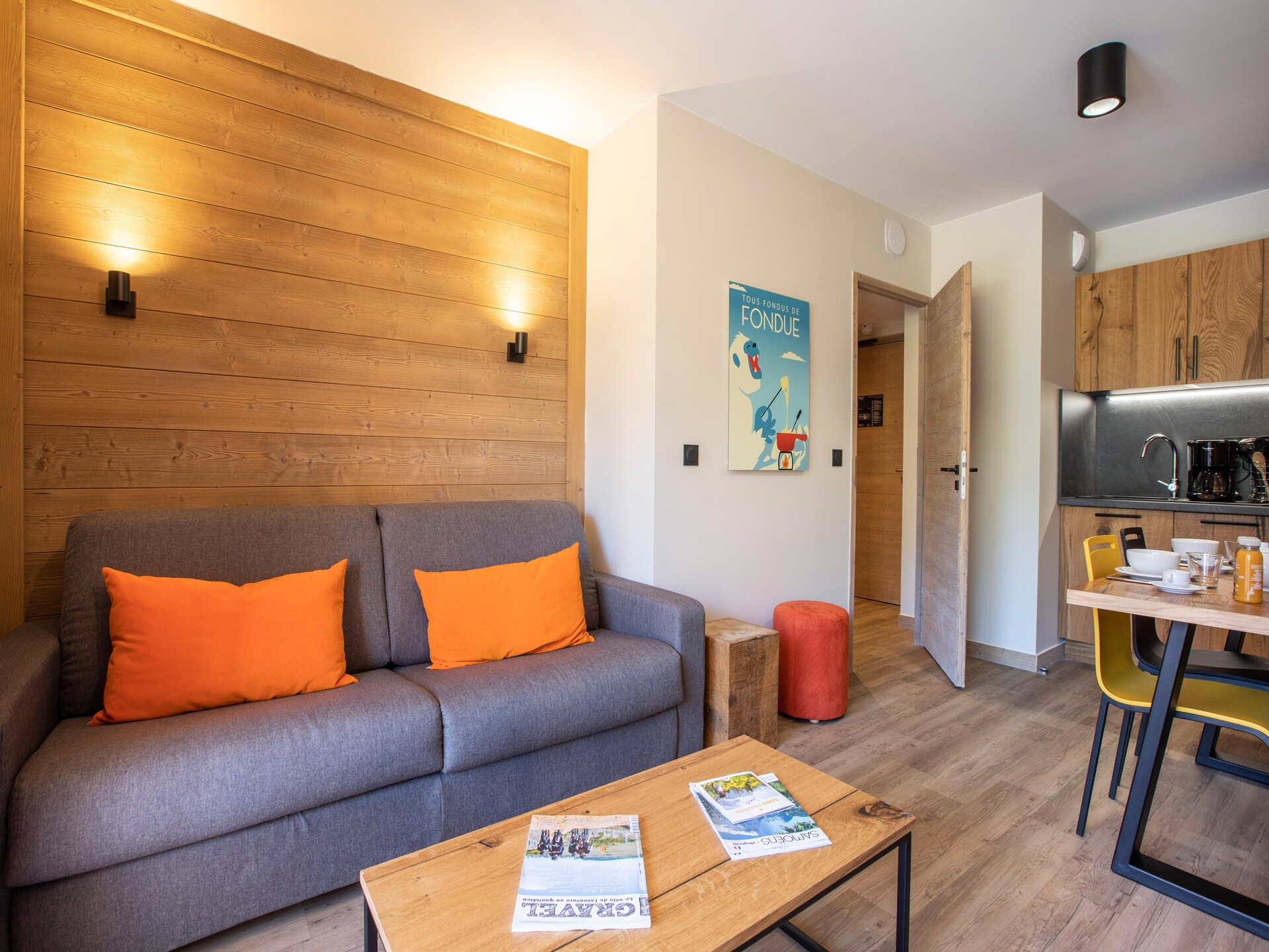 Op 750 m van het centrum: sfeervol appartement in Samoëns - foto 3