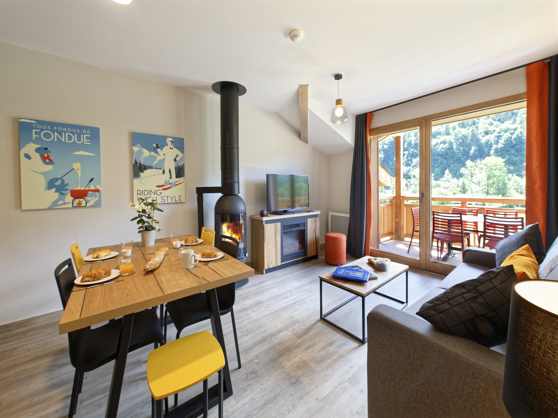 Knus vrijstaand chalet-appartement voor 4 personen nabij het centrum van Samoëns - foto 12