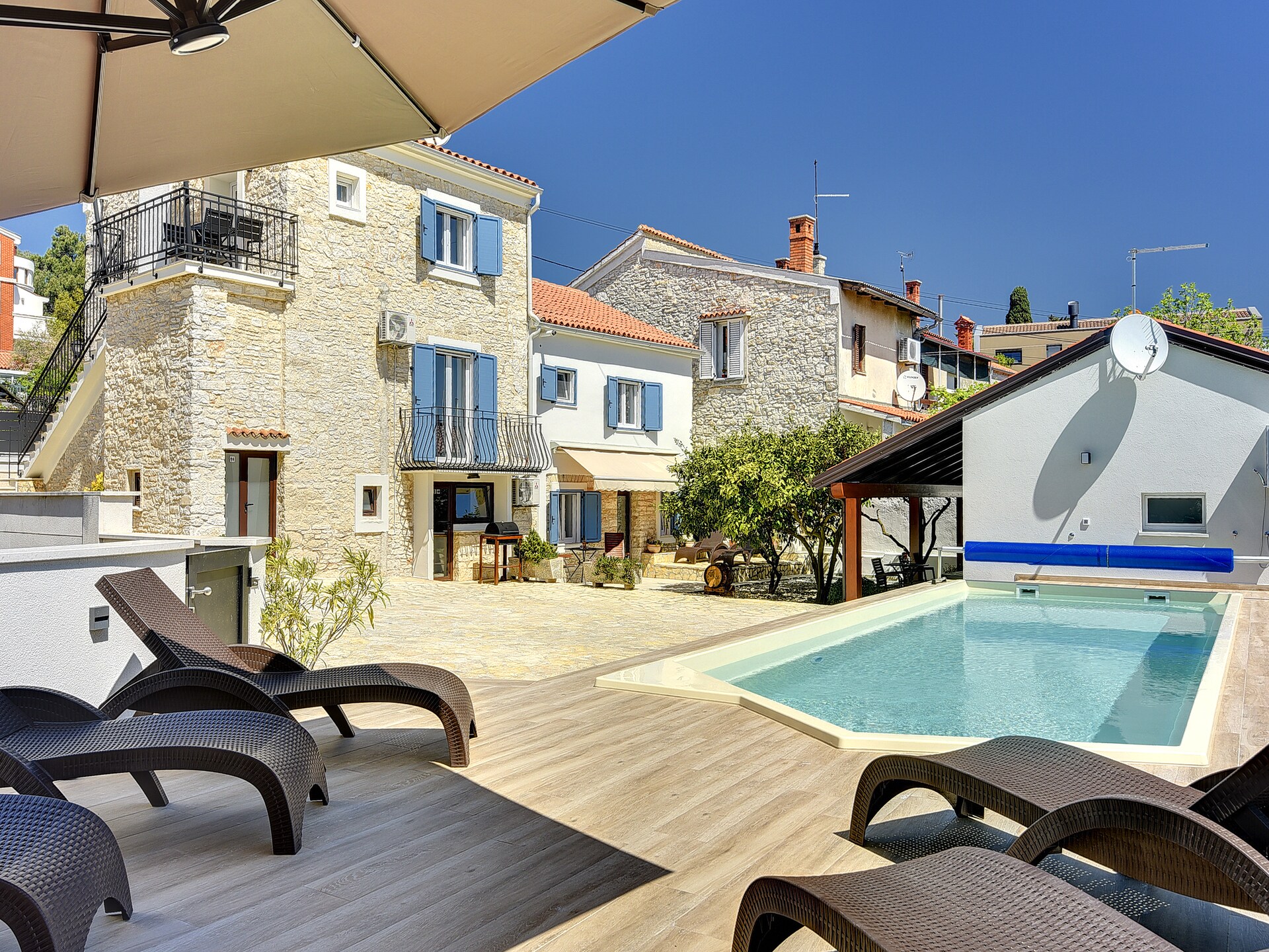 Knus appartement in Pula met zwembad, op 250m van het strand - foto 10