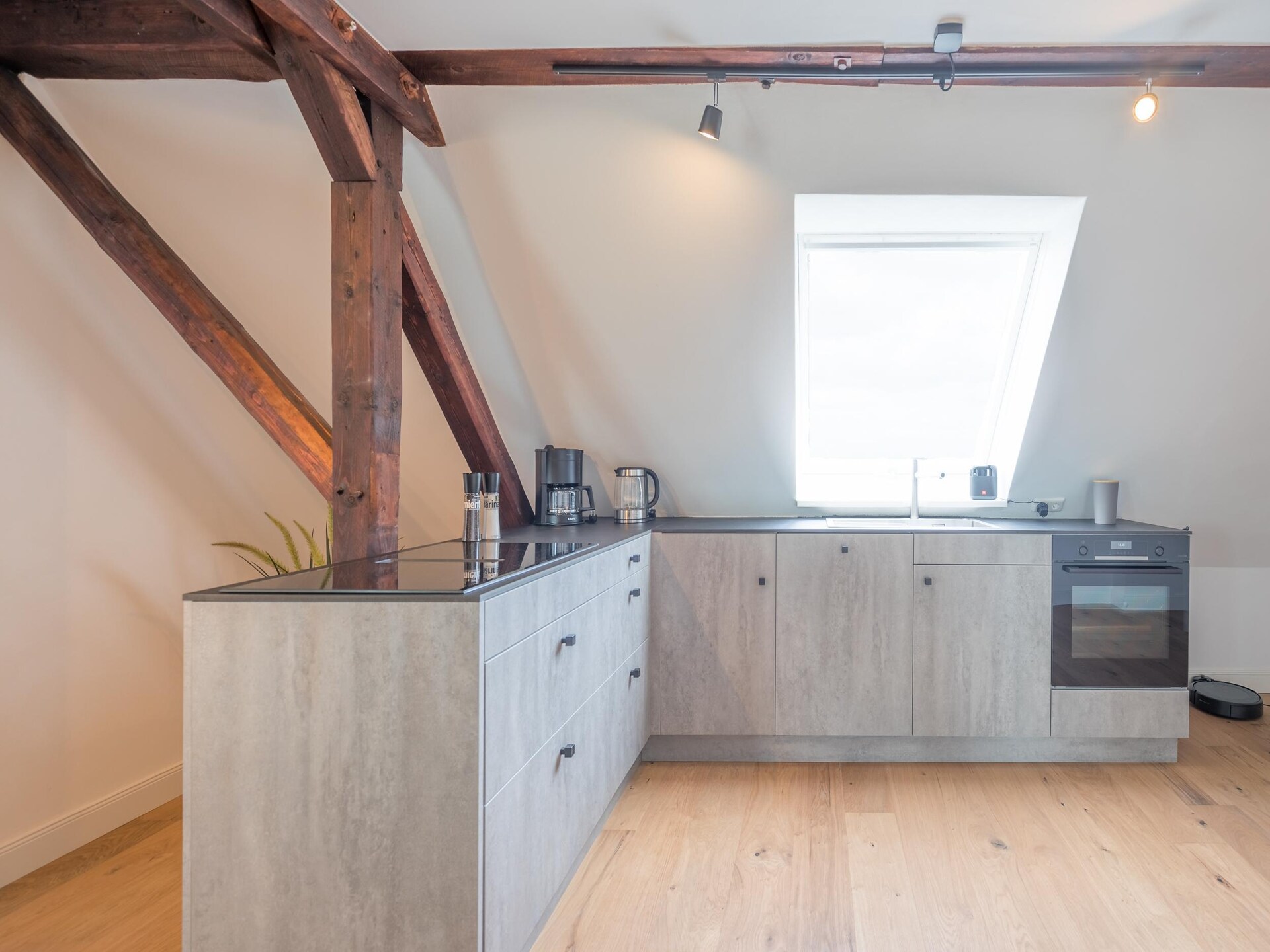 Appartement aan de Arlau Schleuse met weids uitzicht over natuurreservaat Beltringharder Koog - foto 10