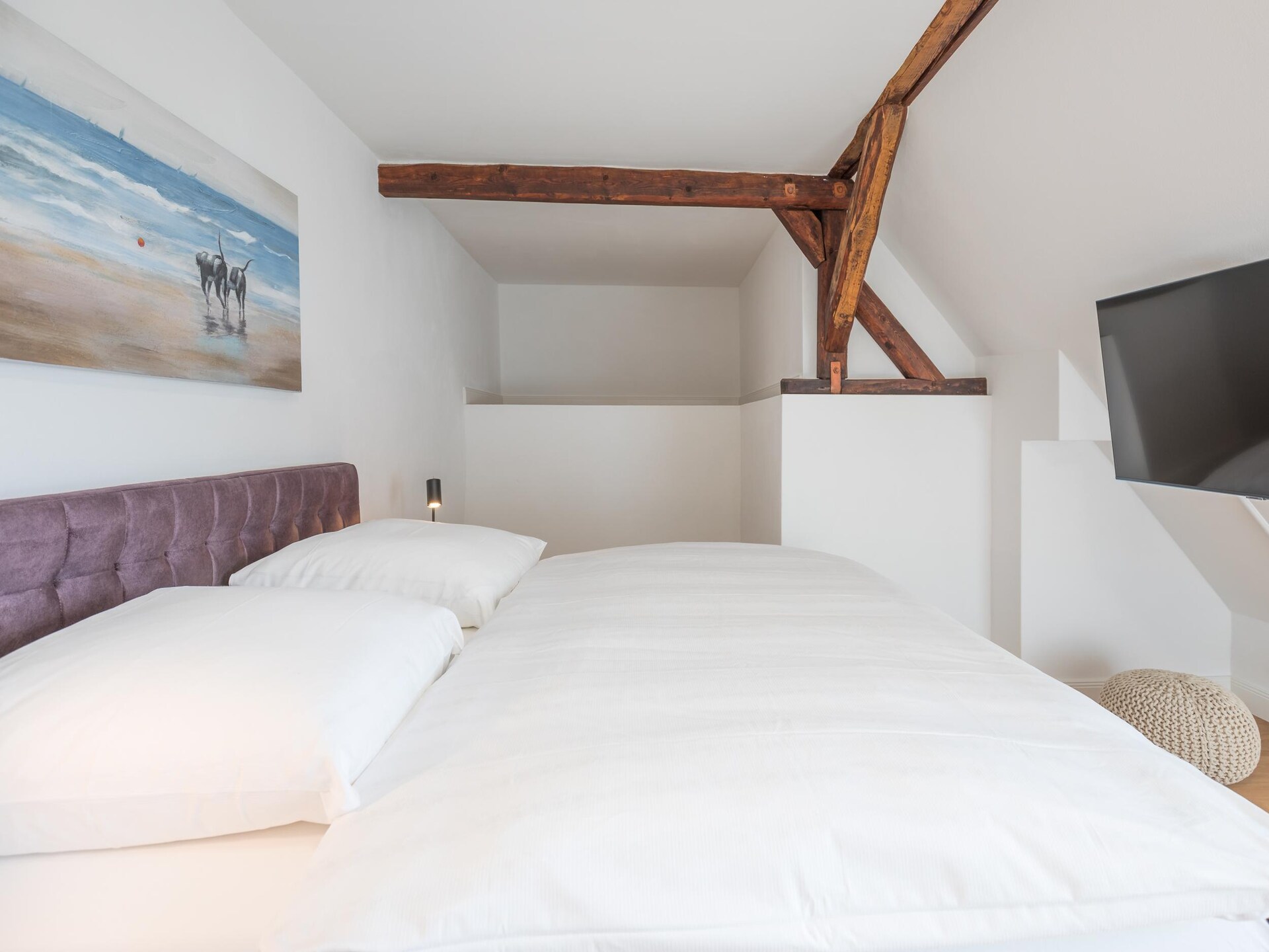 Appartement aan de Arlau Schleuse met weids uitzicht over natuurreservaat Beltringharder Koog - foto 12