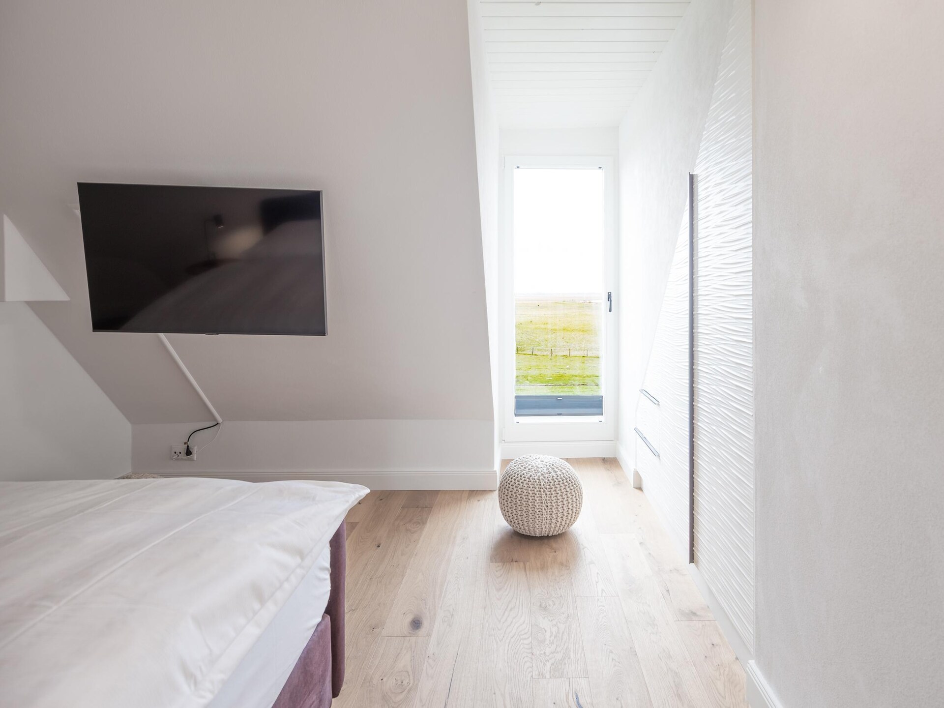 Appartement aan de Arlau Schleuse met weids uitzicht over natuurreservaat Beltringharder Koog - foto 15