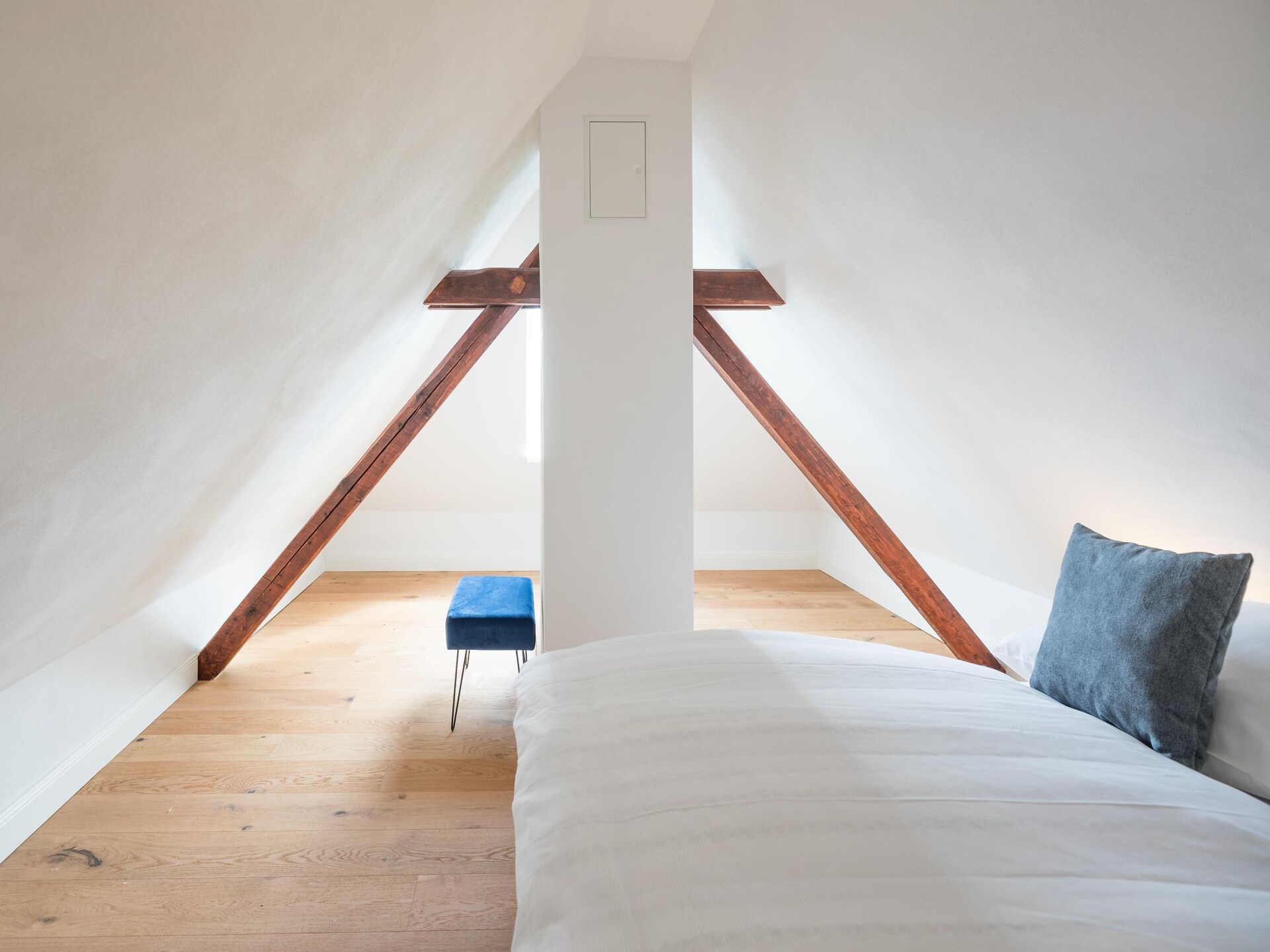 Appartement aan de Arlau Schleuse met weids uitzicht over natuurreservaat Beltringharder Koog - foto 16