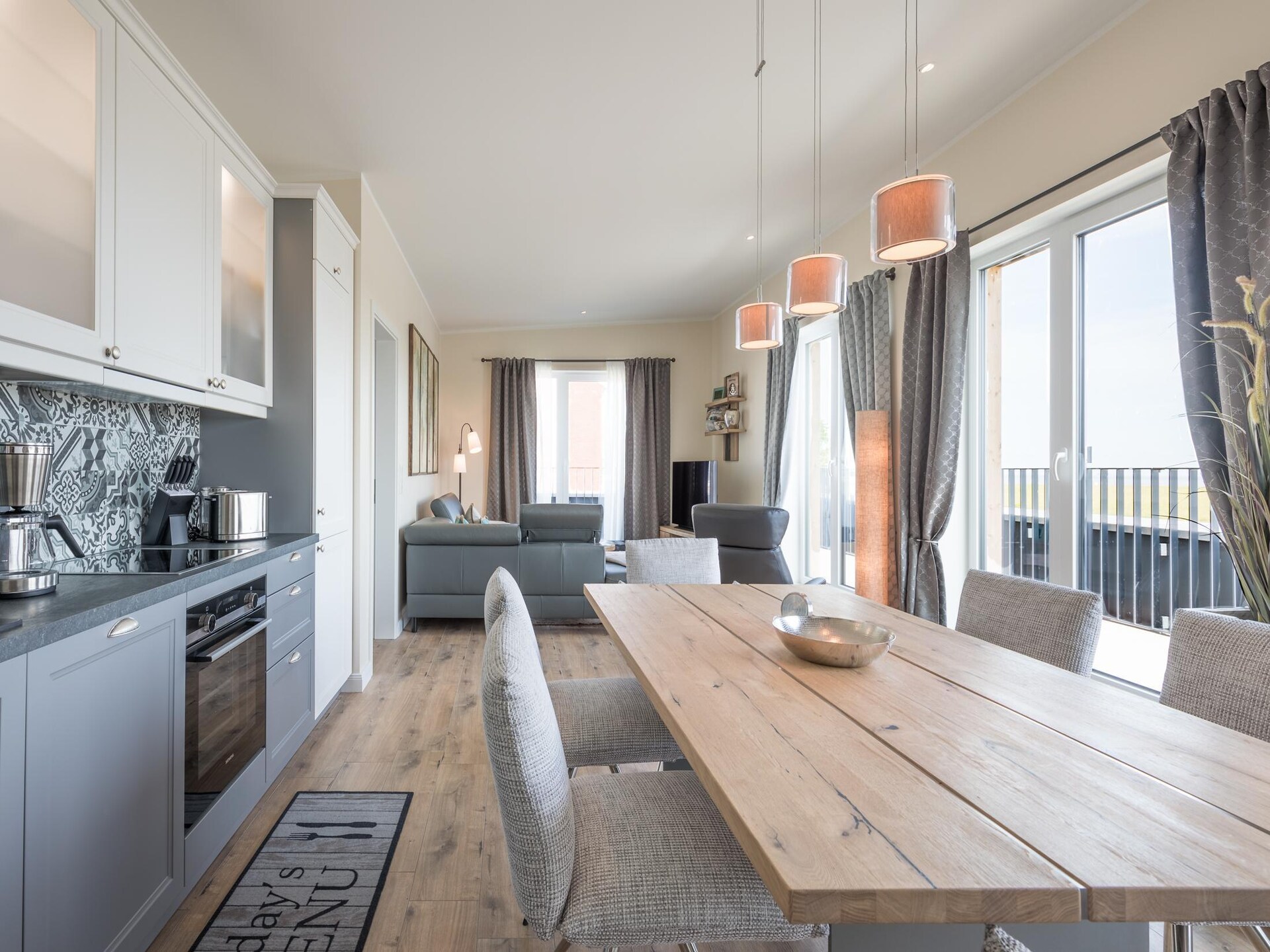 Penthouse met panoramisch uitzicht over de Noordzee en Halligen - foto 9
