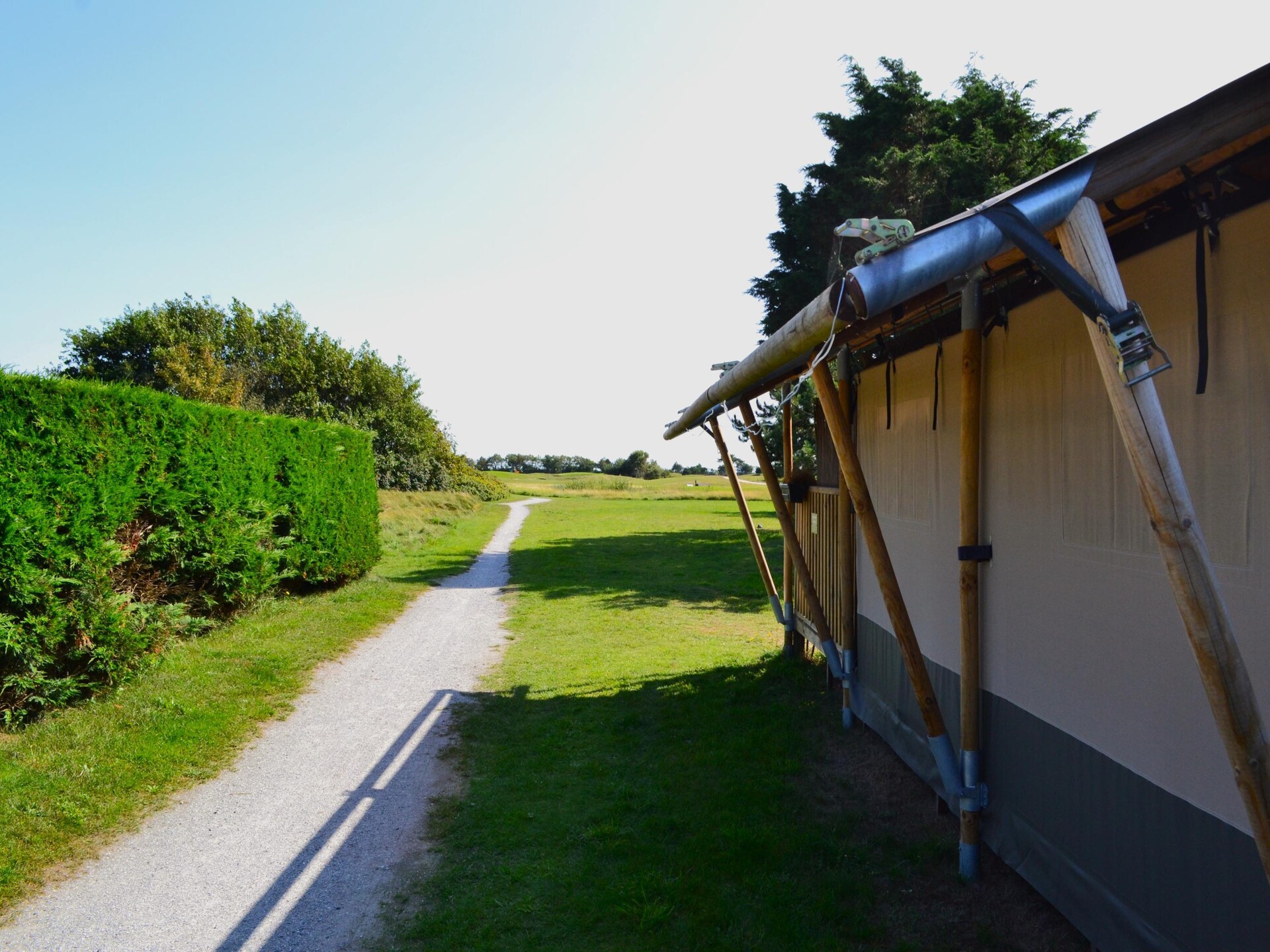 Luxe safaritent met uitzicht op golfbaan, dichtbij strand Hollum - foto 5