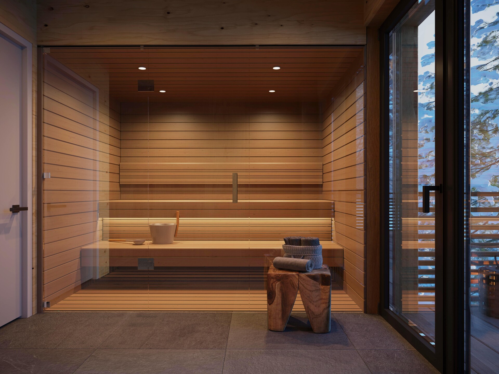 Luxe 8-persoons chalet met privé-spa & zwembad aan de Kreischberg - foto 24