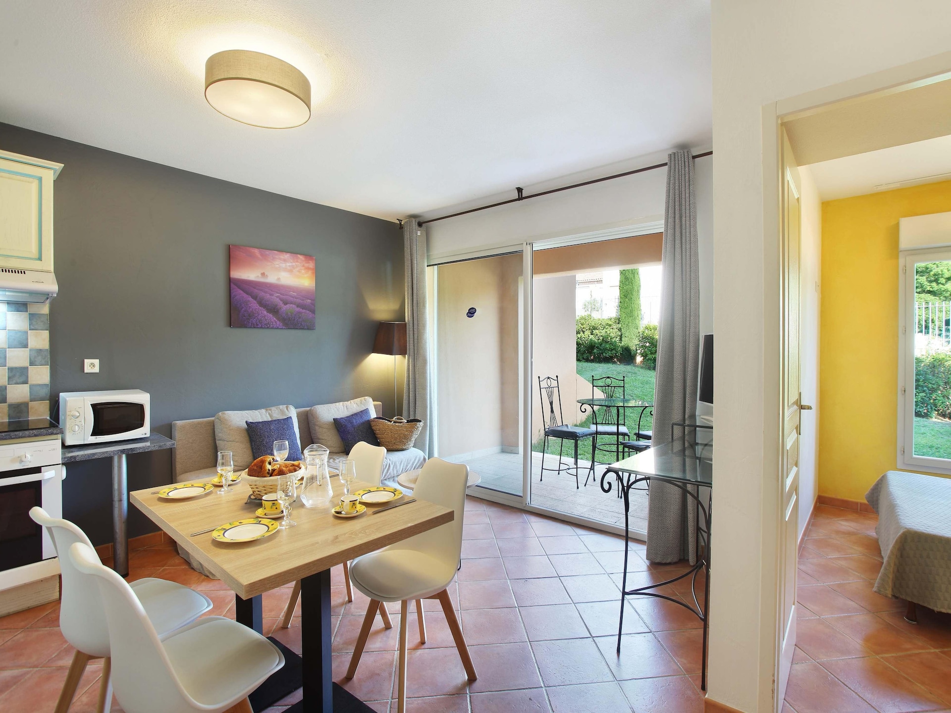 4-persoons appartement in Résidence La Licorne, Gréoux-les-Bains - foto 4
