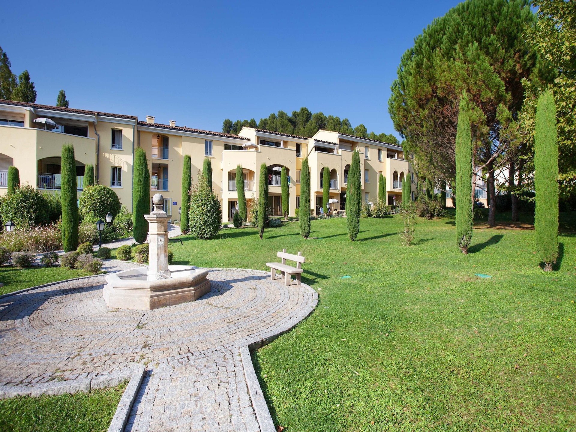 4-persoons appartement in Résidence La Licorne, Gréoux-les-Bains - foto 1