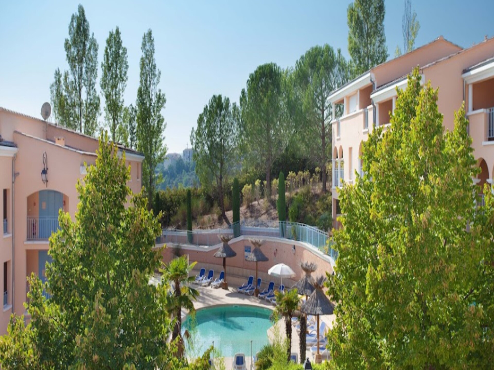 4-persoons appartement in Résidence La Licorne, Gréoux-les-Bains - foto 8
