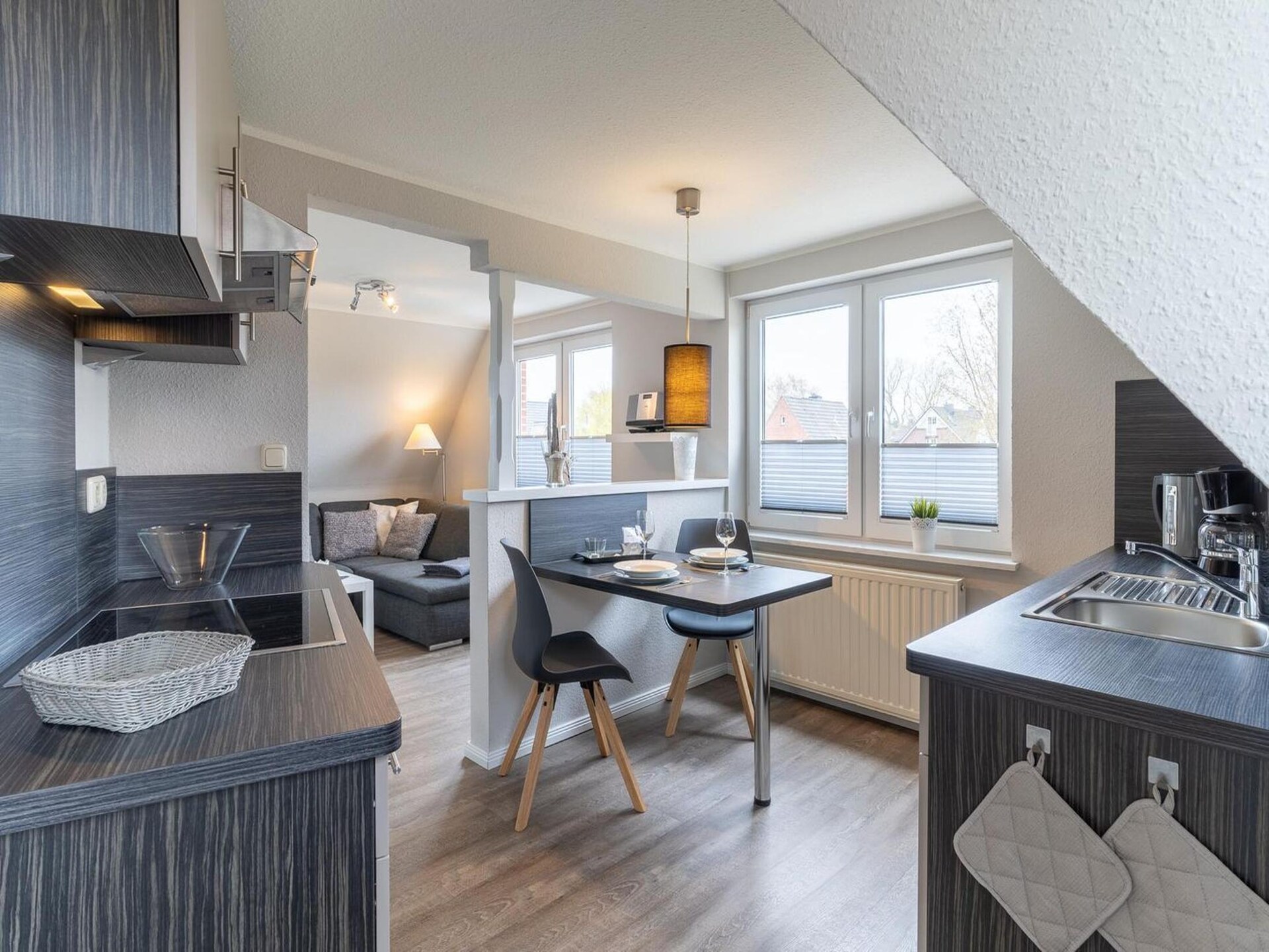 Dünenzauber: Modern appartement met tuin, vlakbij centrum en strand - foto 3