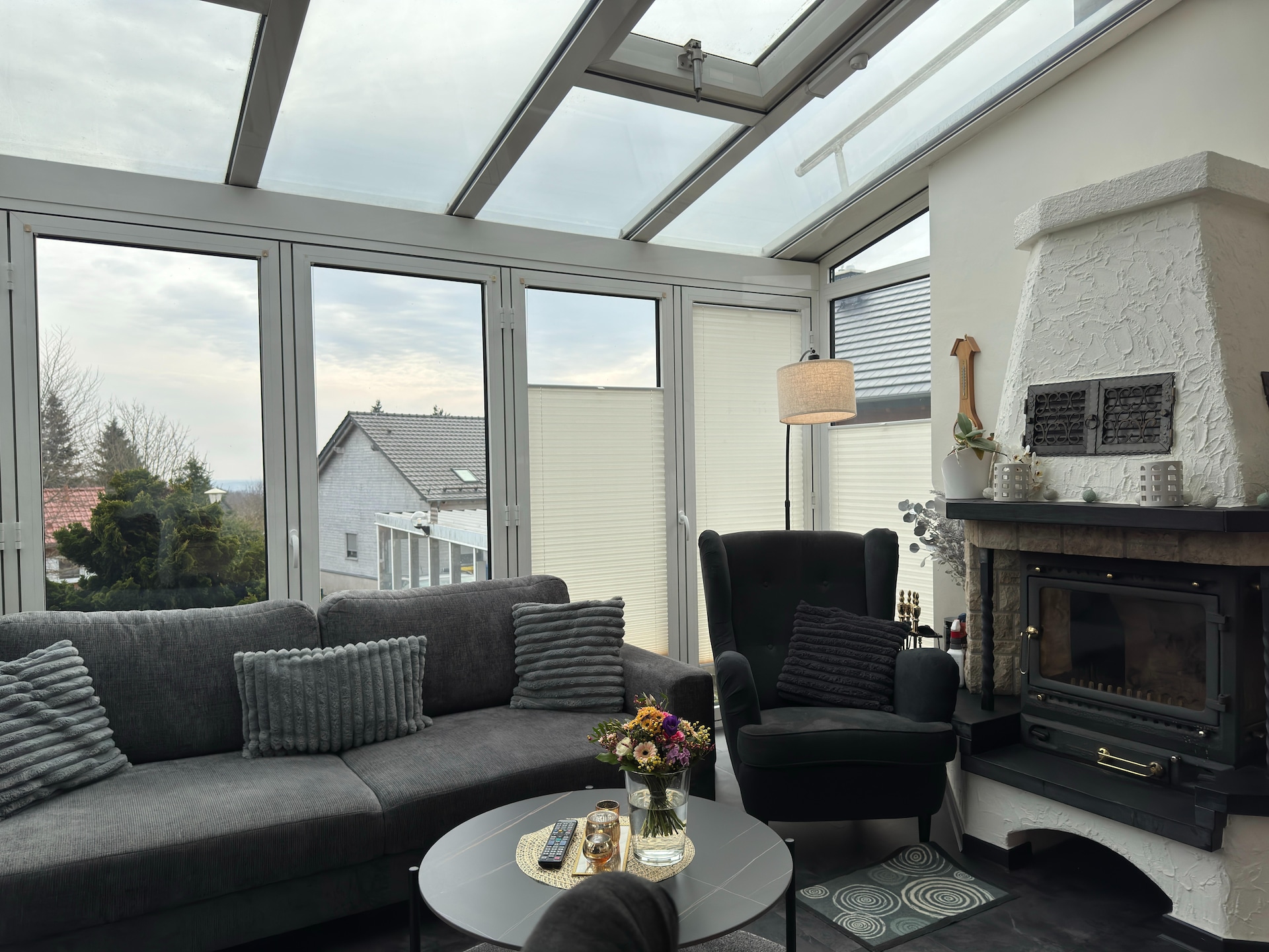 Bosrijke vrijstaande bungalow met serre, open haard en omheinde tuin in Friedrichsbrunn - foto 10