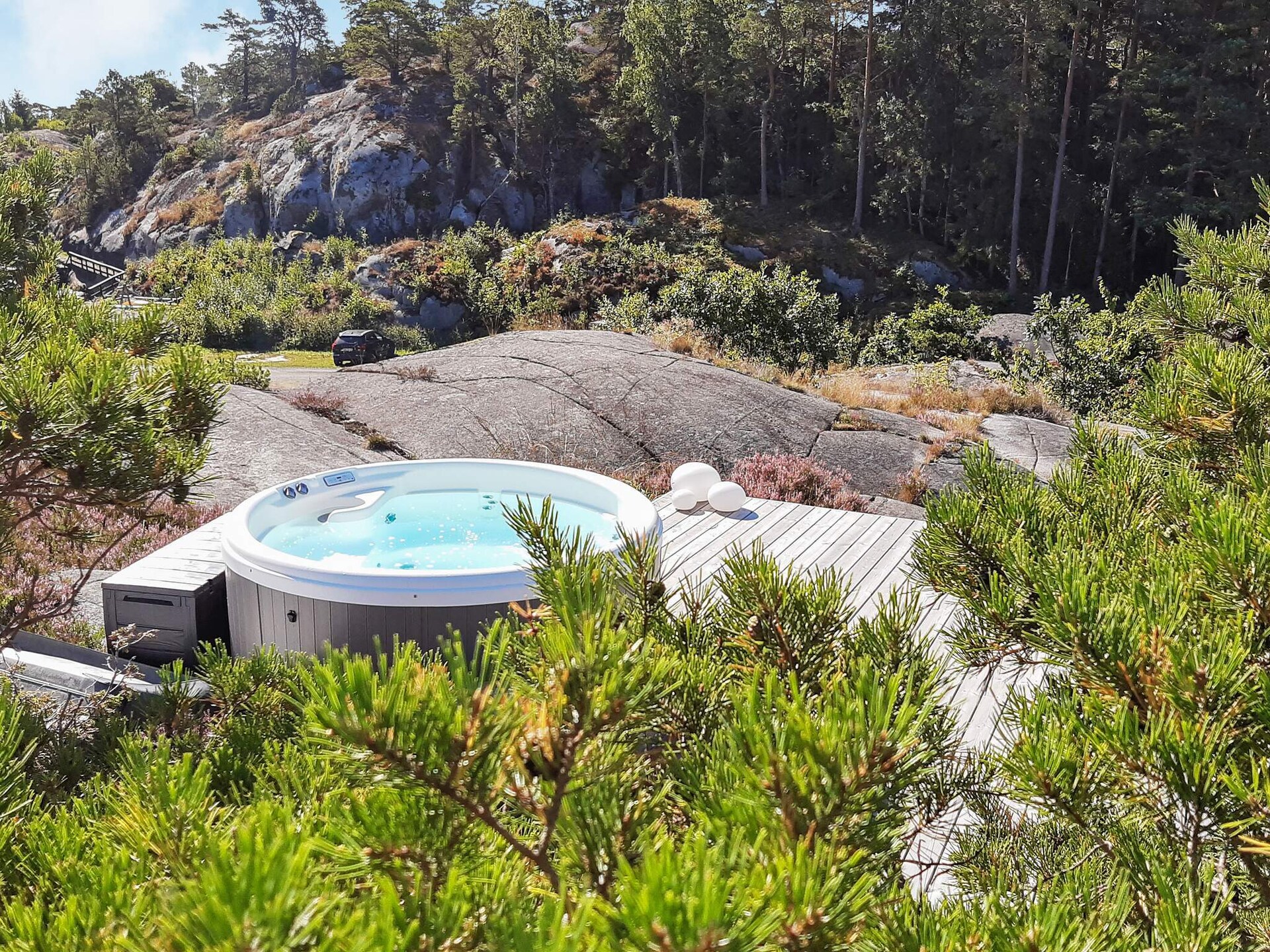 Ruim vakantiehuis met whirlpool en zeezicht bij Søndeled - foto 11