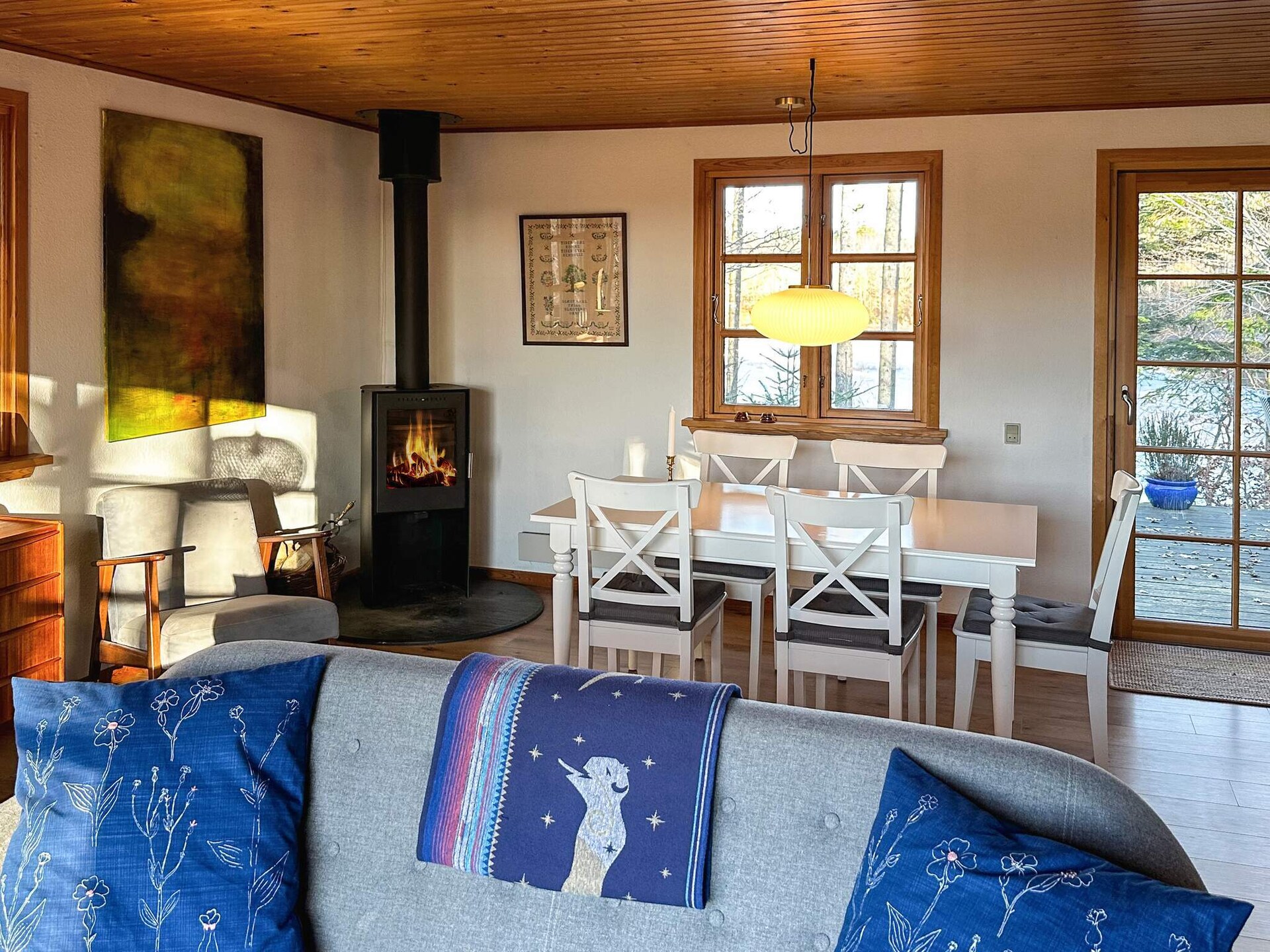 Vakantiehuis aan het meer met sauna en kanovaren bij Aars - foto 14