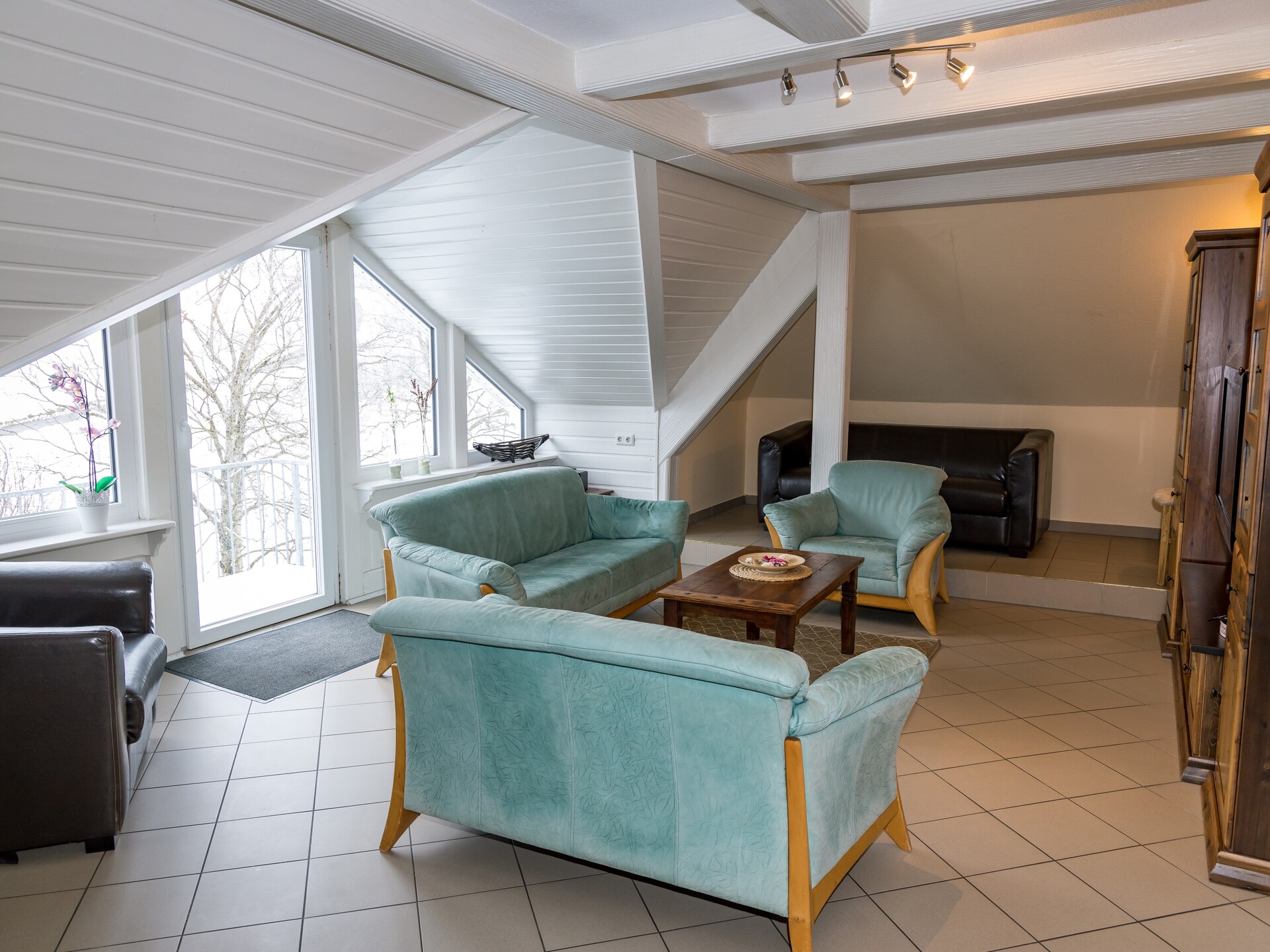 Ruim 16-persoons appartement in het bos bij Erndtebrück met sauna en tuin - foto 10