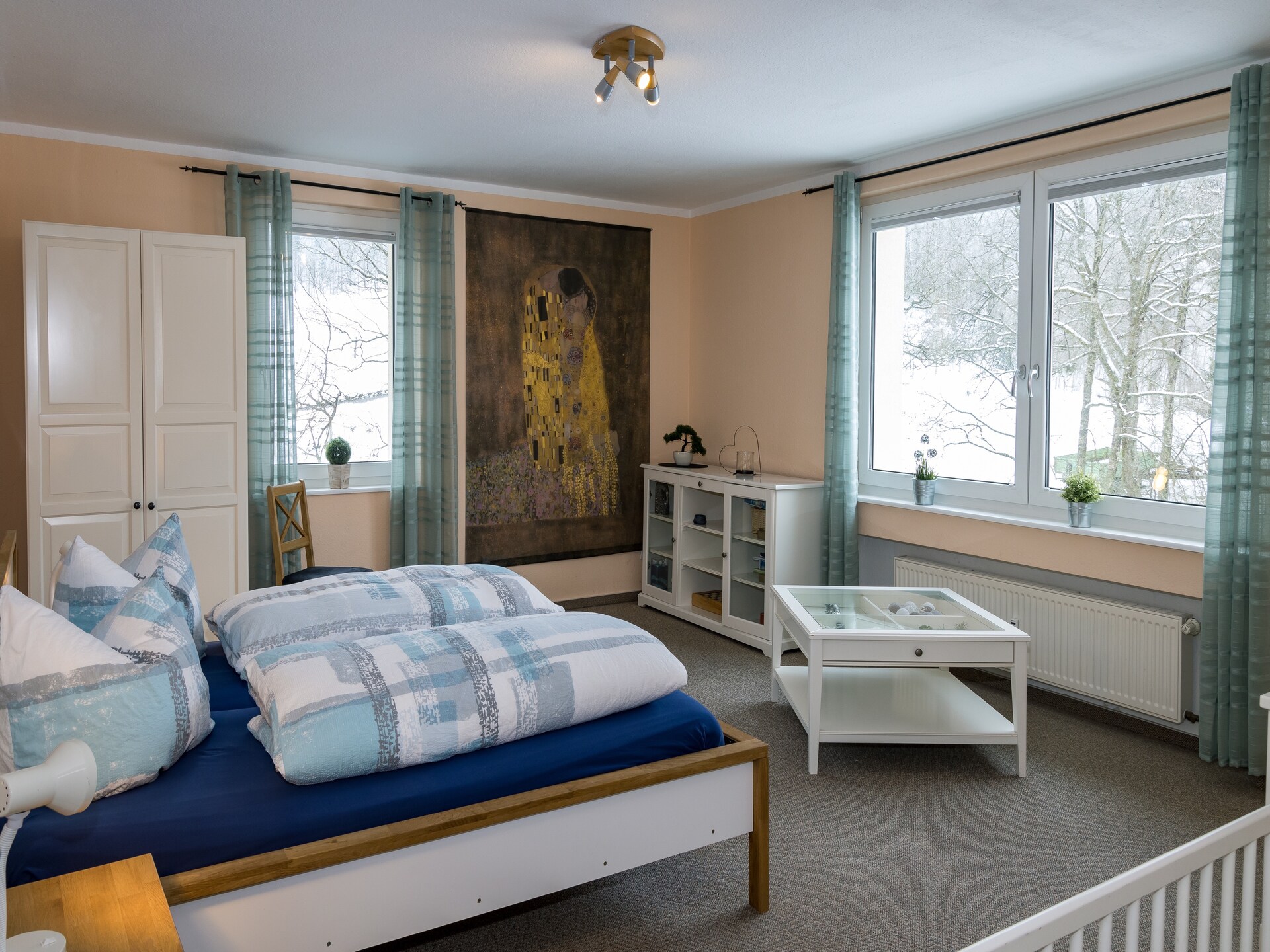 Ruim 16-persoons appartement in het bos bij Erndtebrück met sauna en tuin - foto 24