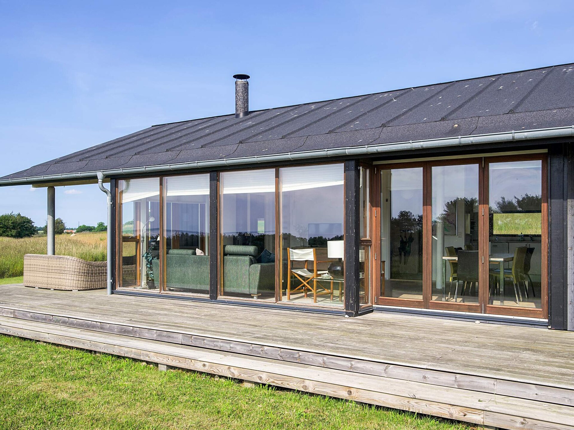 Op 550 m van het strand: modern vakantiehuis in Store Fuglede - foto 19