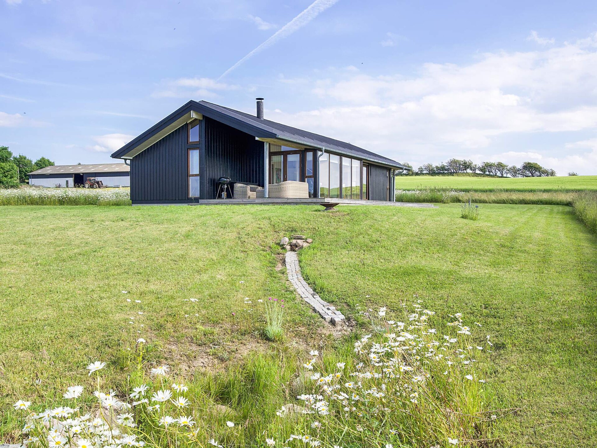 Op 550 m van het strand: modern vakantiehuis in Store Fuglede - foto 21