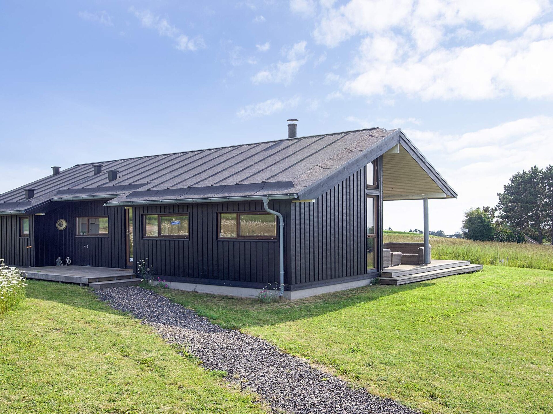 Op 550 m van het strand: modern vakantiehuis in Store Fuglede - foto 27
