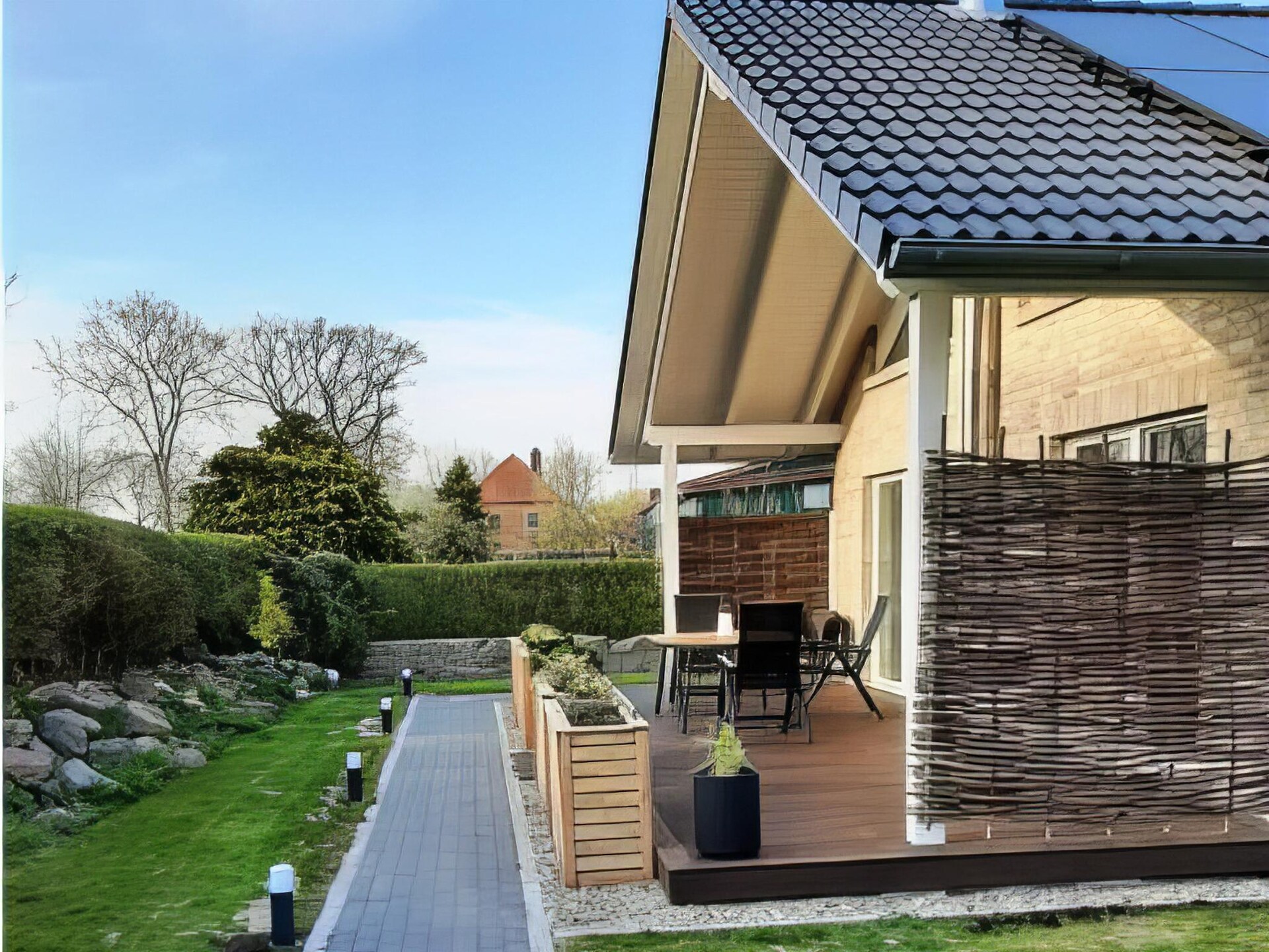 Moderne vrijstaande bungalow met sauna, tuin en terras in Schlagsdorf - foto 7