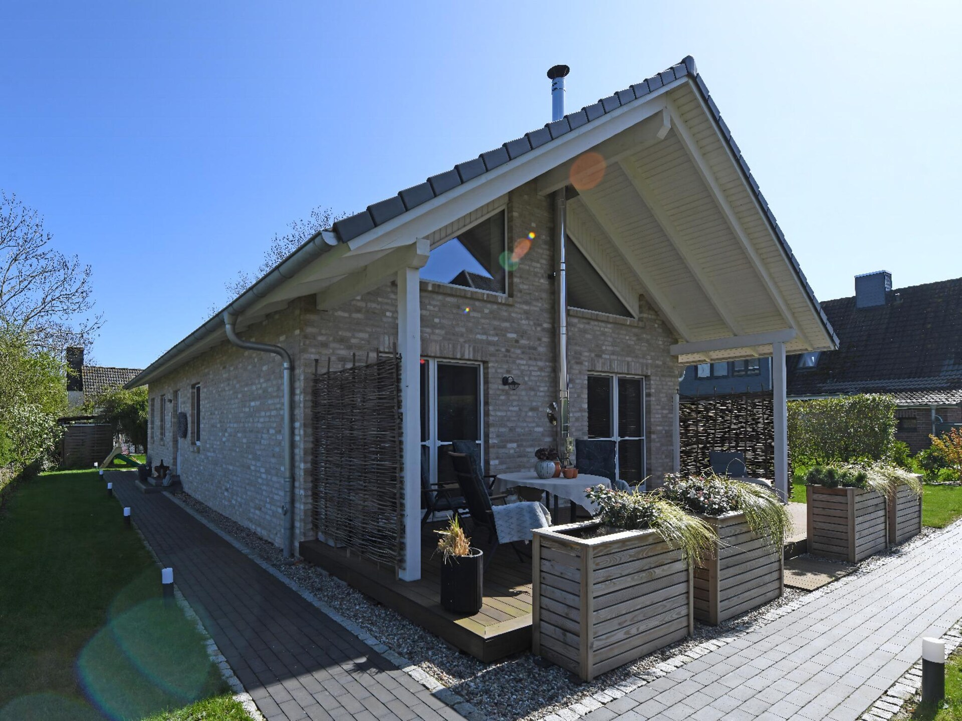 Moderne vrijstaande bungalow met sauna, tuin en terras in Schlagsdorf - foto 41