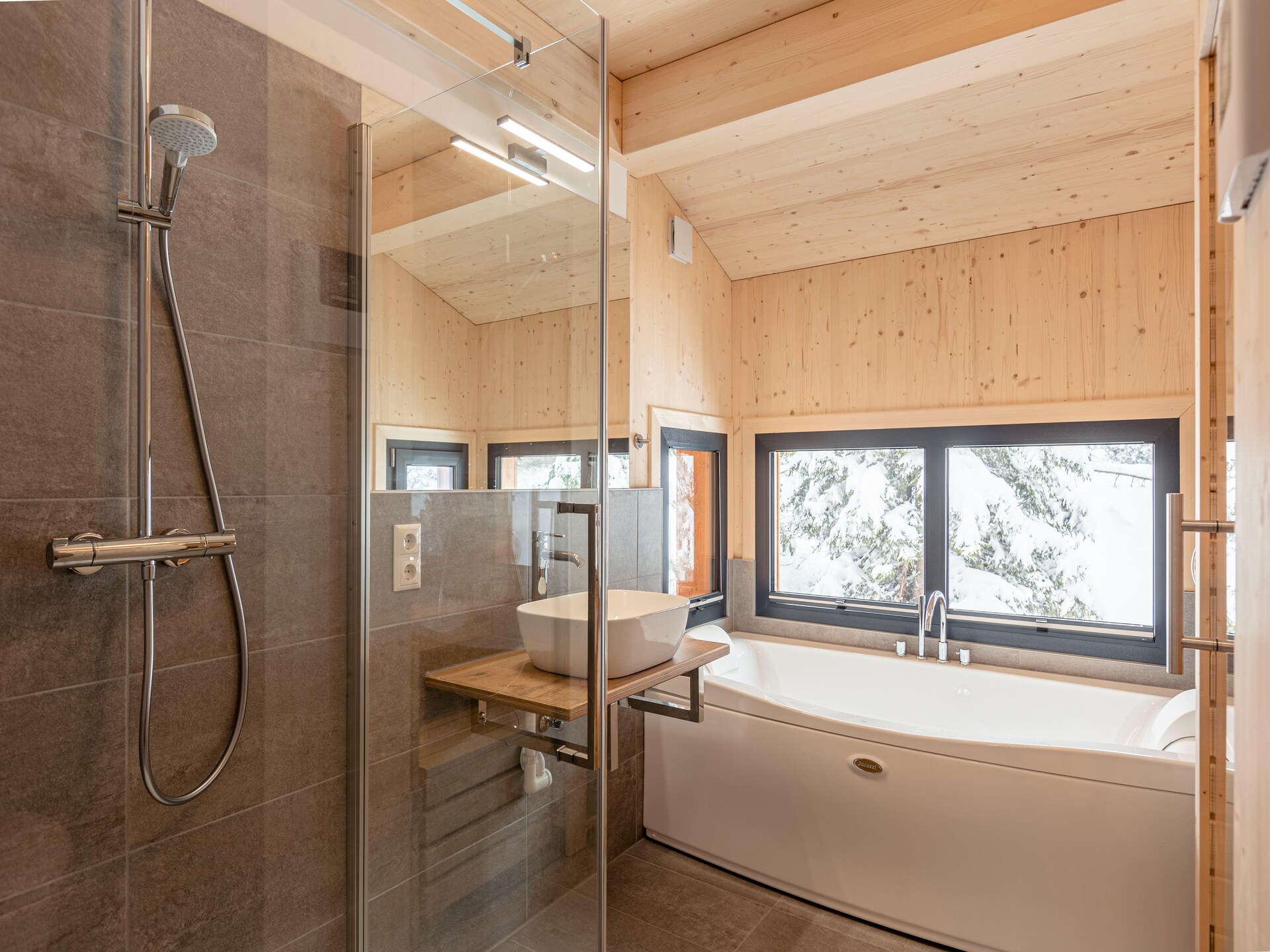 Modern Natuurchalet voor 8 personen met sauna, whirlpool en bergzicht op de Turracher Höhe - foto 18