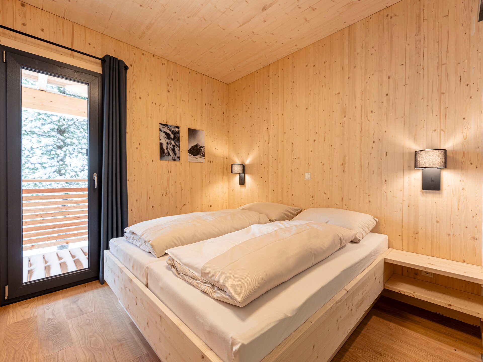 Modern Natuurchalet voor 8 personen met sauna, whirlpool en bergzicht op de Turracher Höhe - foto 15