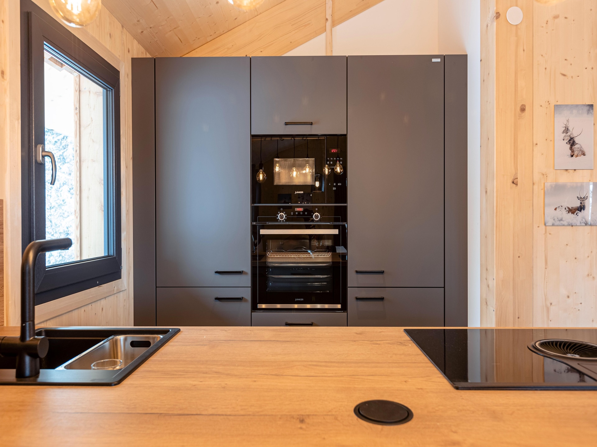 Modern Natuurchalet voor 8 personen met sauna, whirlpool en bergzicht op de Turracher Höhe - foto 9