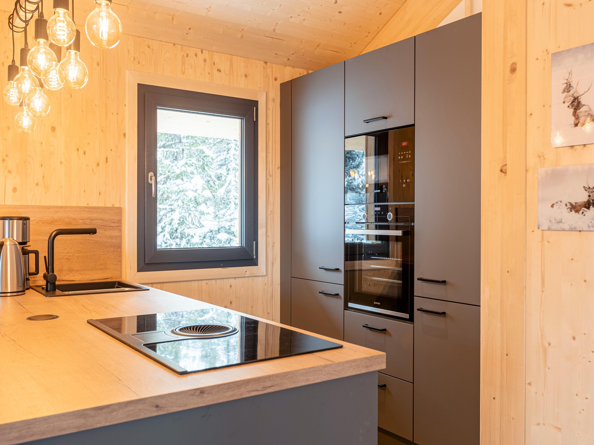 Modern Natuurchalet voor 8 personen met sauna, whirlpool en bergzicht op de Turracher Höhe - foto 10
