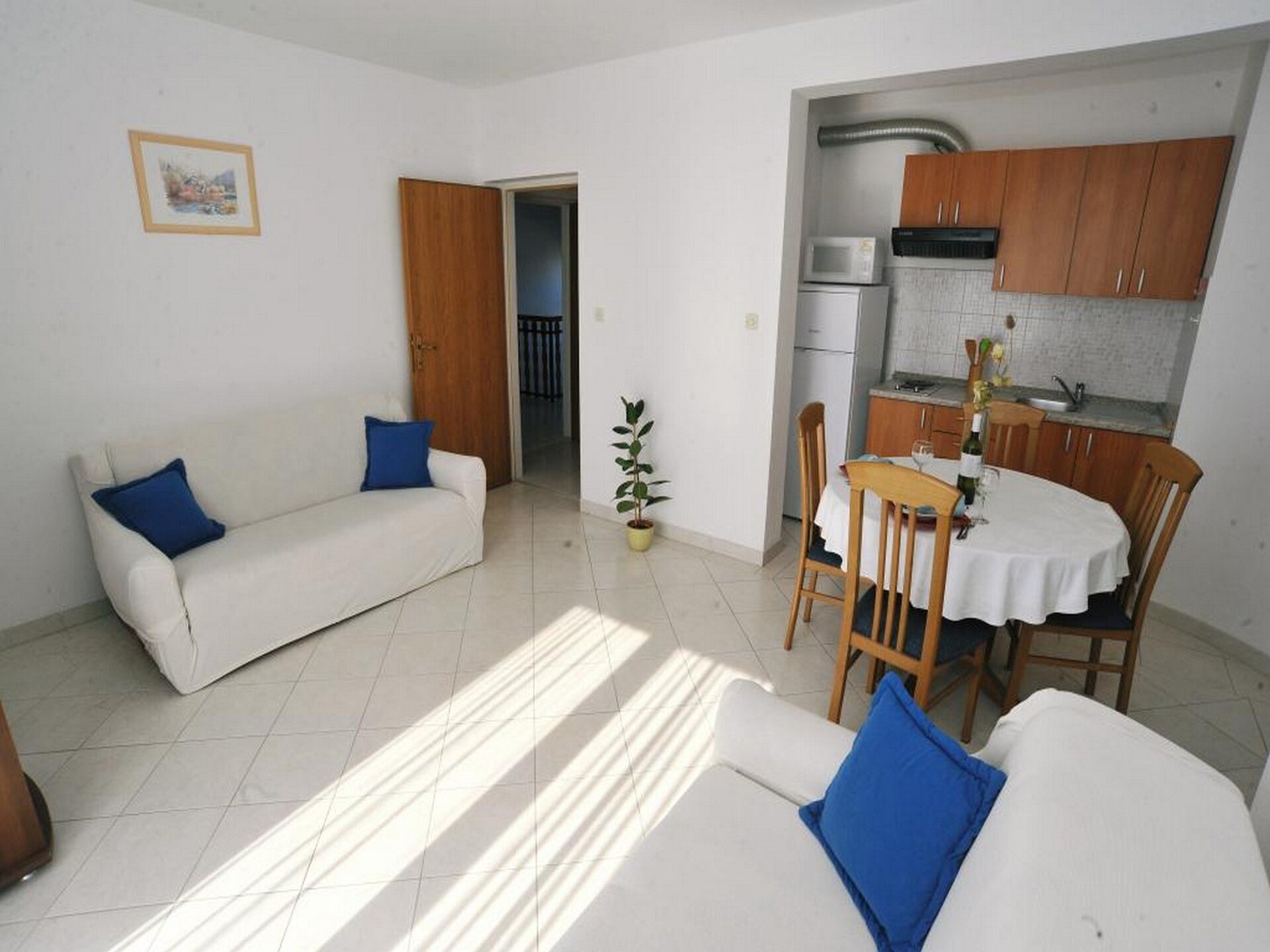 Rustiek appartement nabij strand in Sabunike met balkon - foto 24
