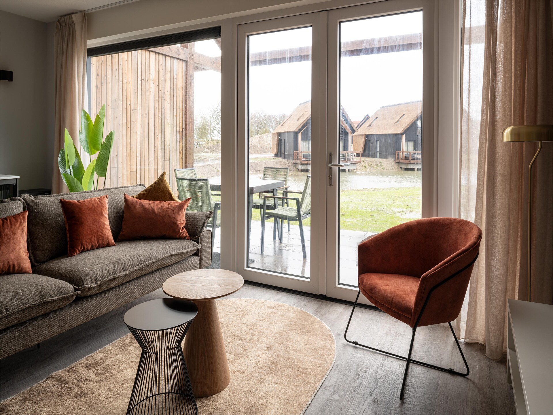 Modern vakantiehuis aan de kreek, 1,2 km van zee in Resort Nieuwvliet-Bad - foto 18