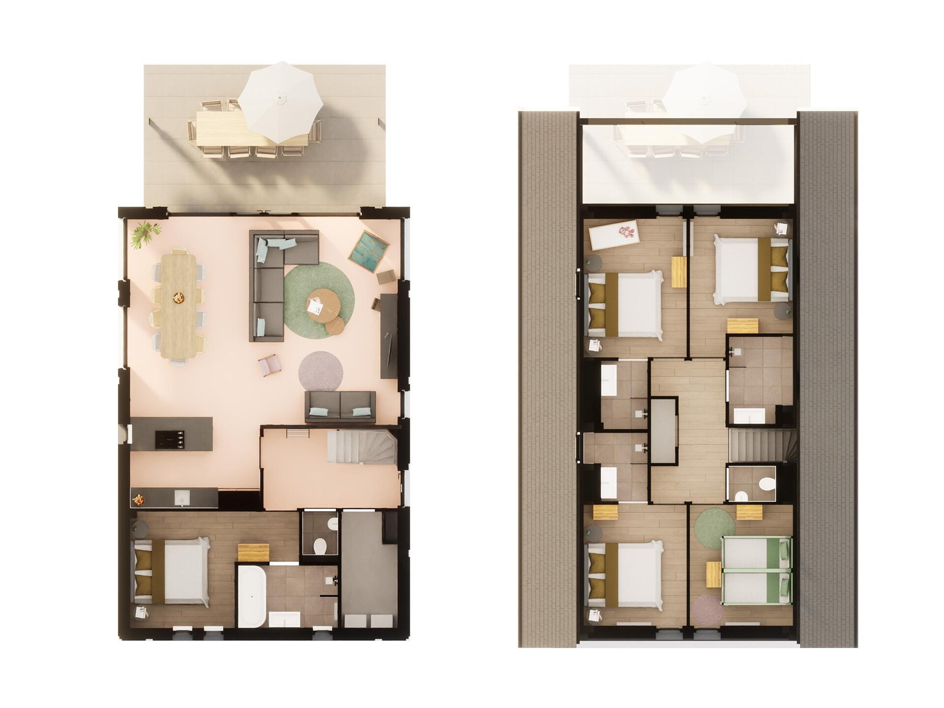 Luxe familievilla in Kids Quarter Resort Nieuwvliet-Bad, 1,2 km van zee - foto 40