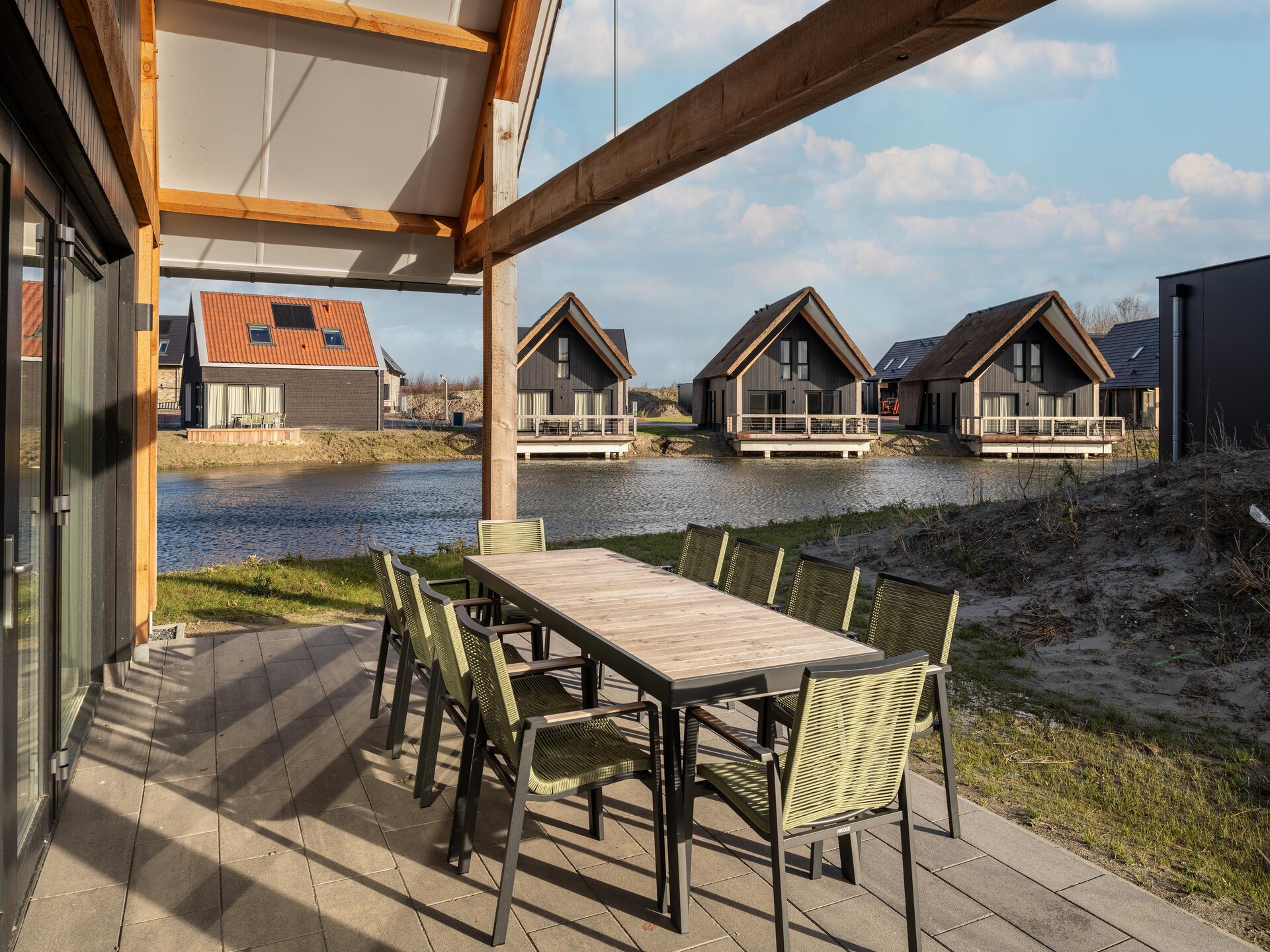 Luxe familievilla in Kids Quarter Resort Nieuwvliet-Bad, 1,2 km van zee - foto 9