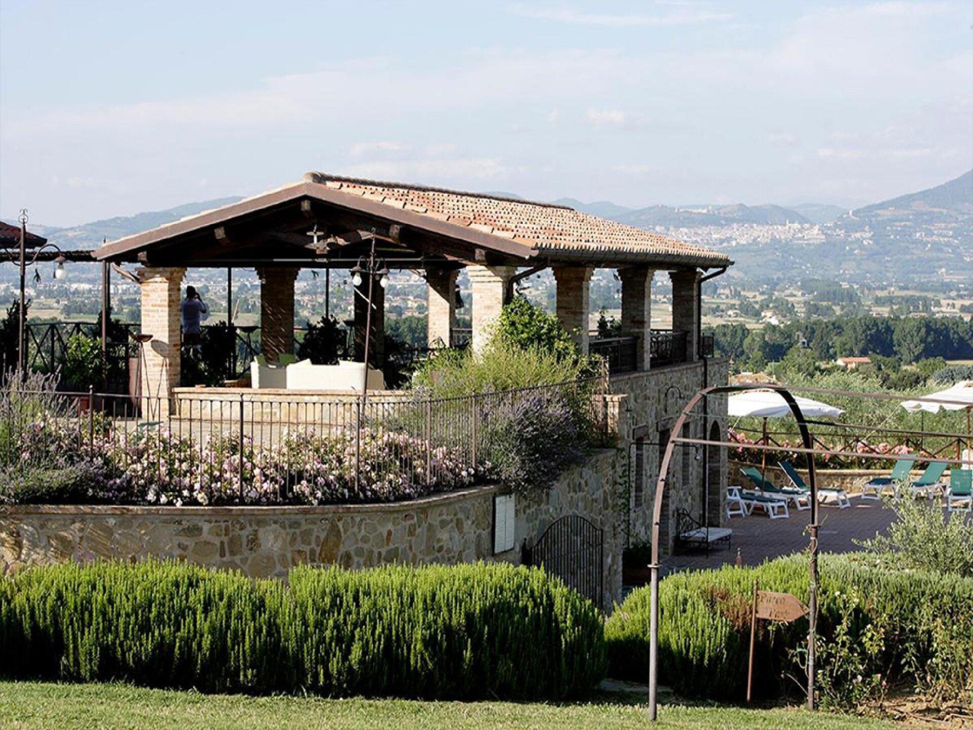 Vakantiehuis Perugino in Bettona: 3-kamer appartement met panoramisch zwembad - foto 26
