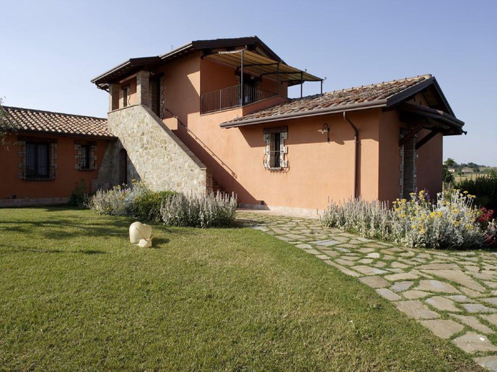 Vakantiehuis Perugino in Bettona: 3-kamer appartement met panoramisch zwembad - foto 29