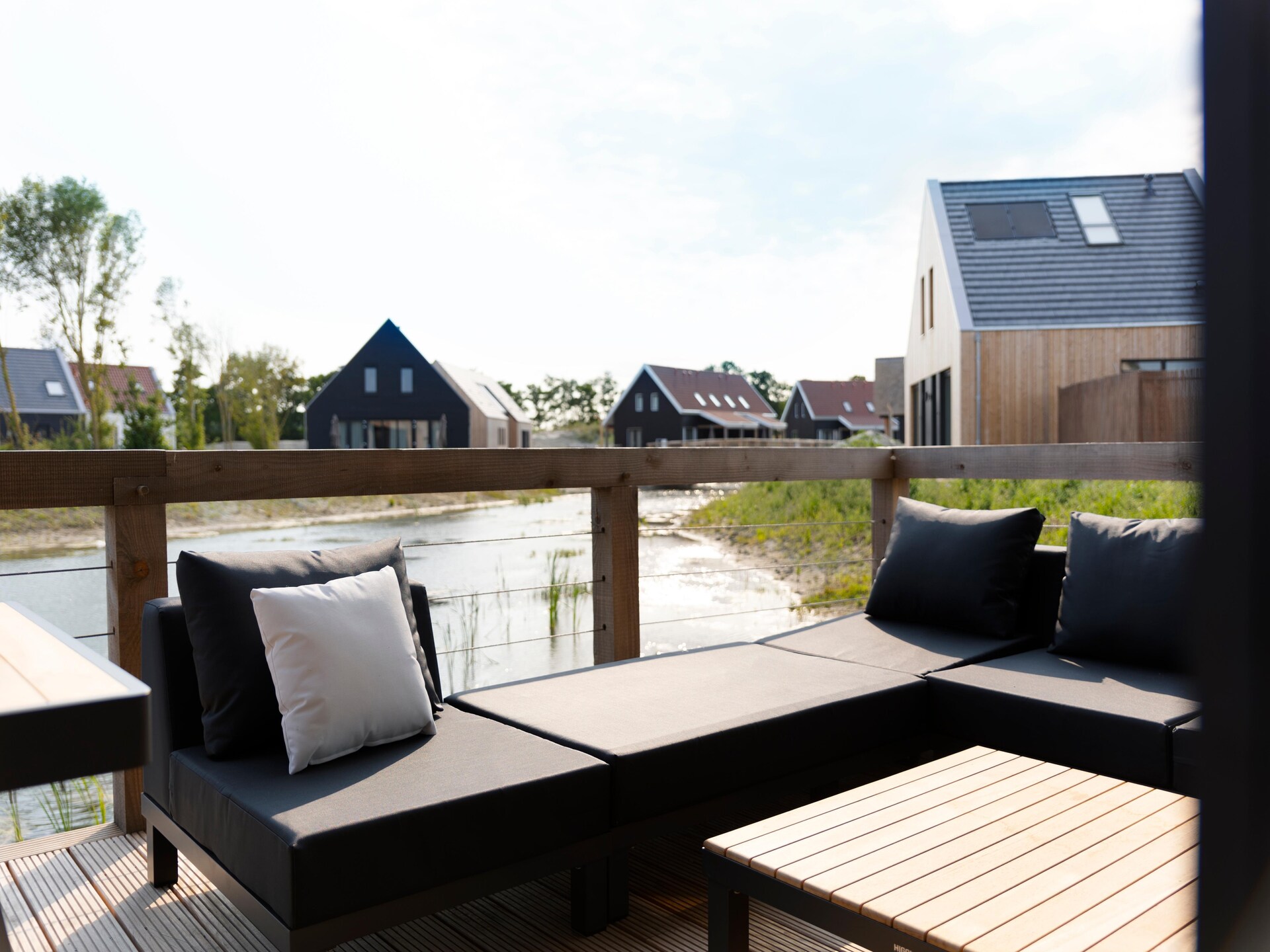 Luxe vakantievilla aan water in Resort Nieuwvliet-Bad, 1,2 km van zee - foto 9