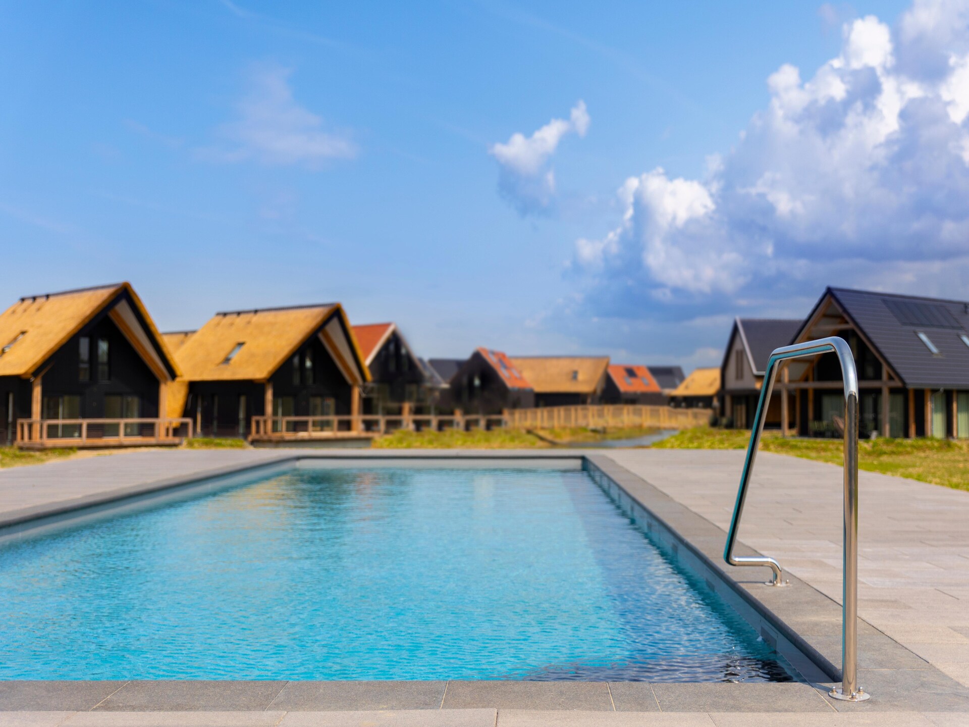 Luxe vakantievilla aan water in Resort Nieuwvliet-Bad, 1,2 km van zee - foto 5