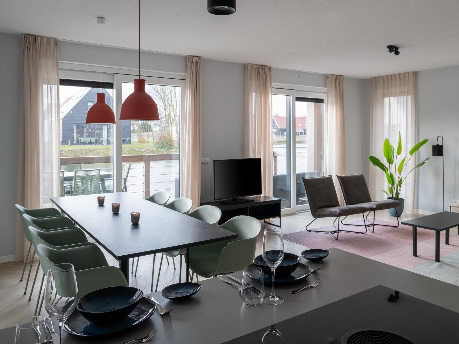Luxe vrijstaand vakantiehuis met waterzicht in Resort Nieuwvliet-Bad - foto 6