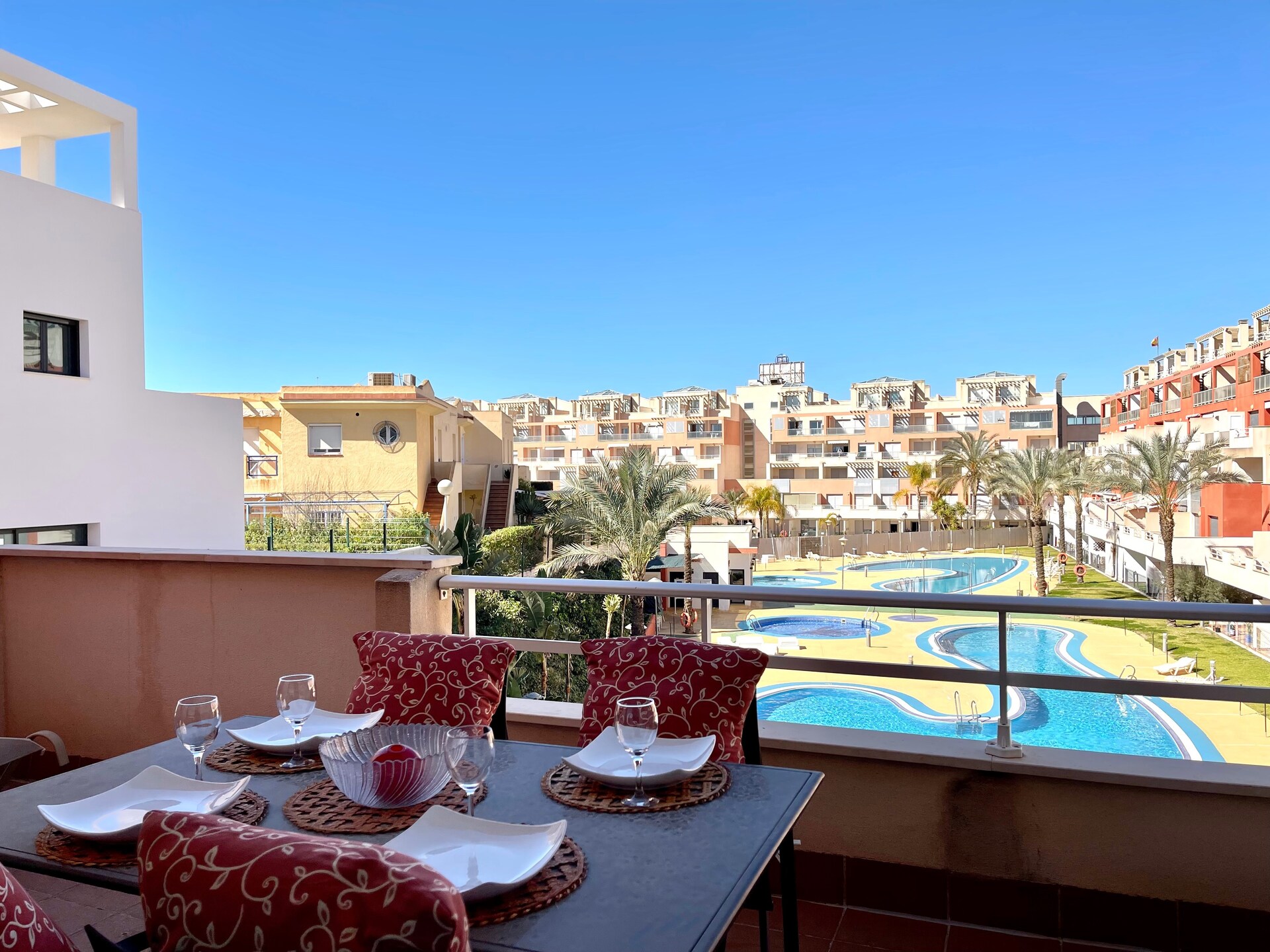 Licht appartement op 100 meter van strand Vera Playa met zwembad - foto 31