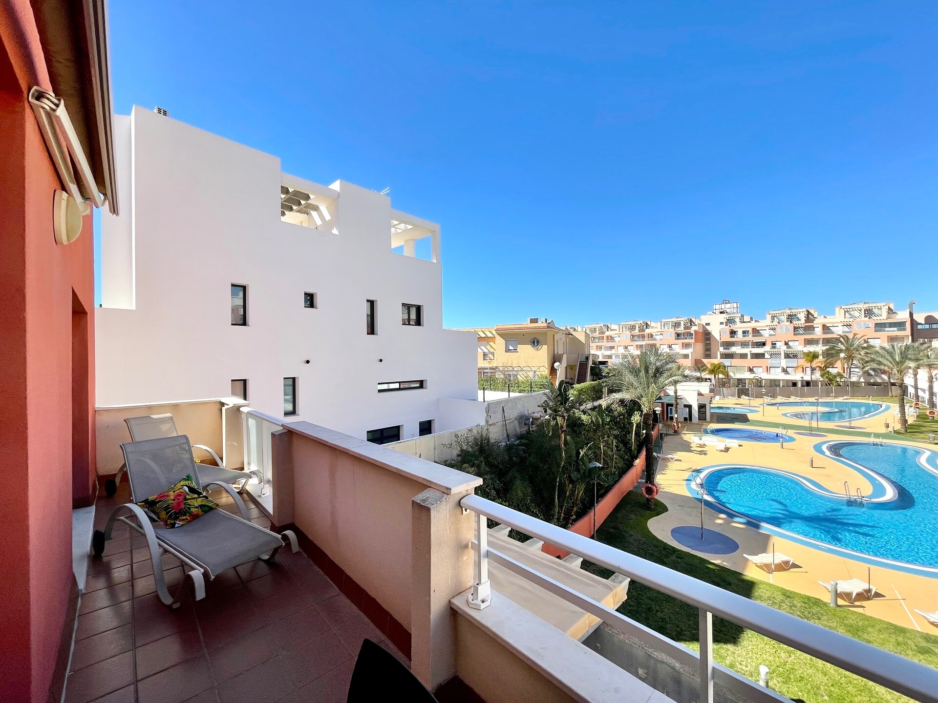 Licht appartement op 100 meter van strand Vera Playa met zwembad - foto 30