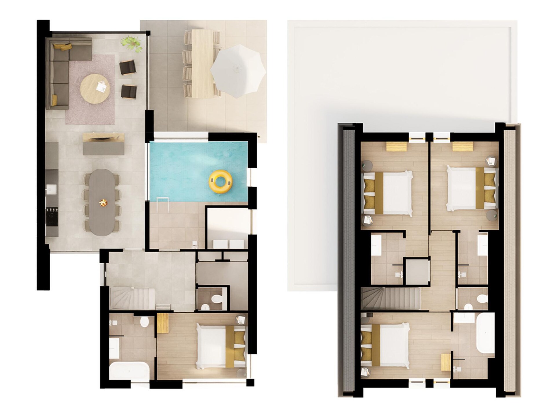 Luxe vakantiehuis met privézwembad op Resort Nieuwvliet-Bad, 1,2 km van zee - foto 40