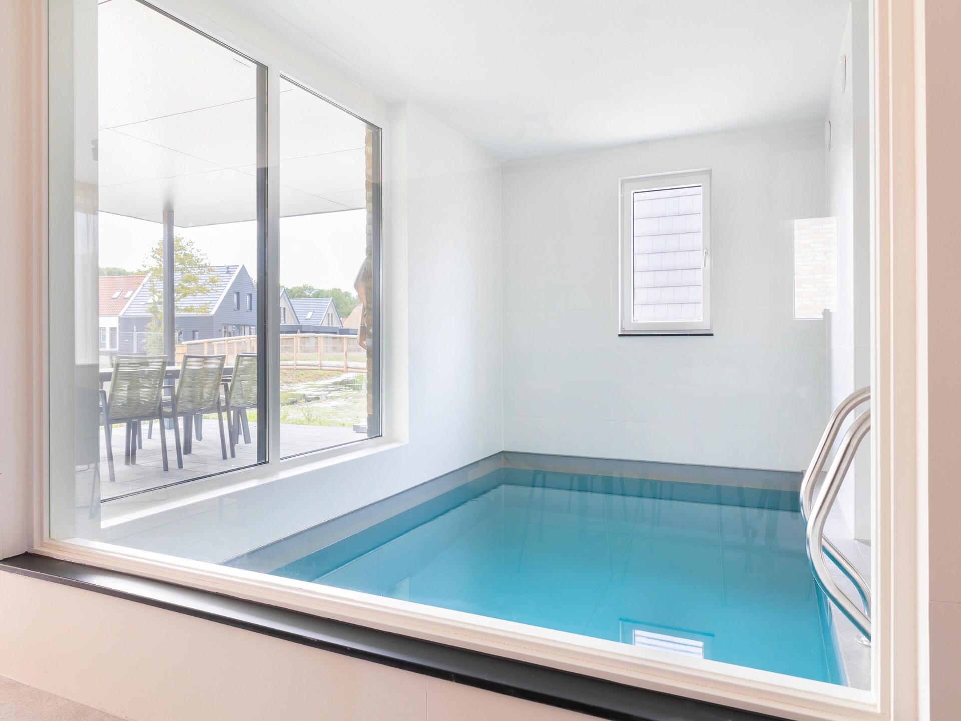 Luxe vakantiehuis met privézwembad op Resort Nieuwvliet-Bad, 1,2 km van zee - foto 2