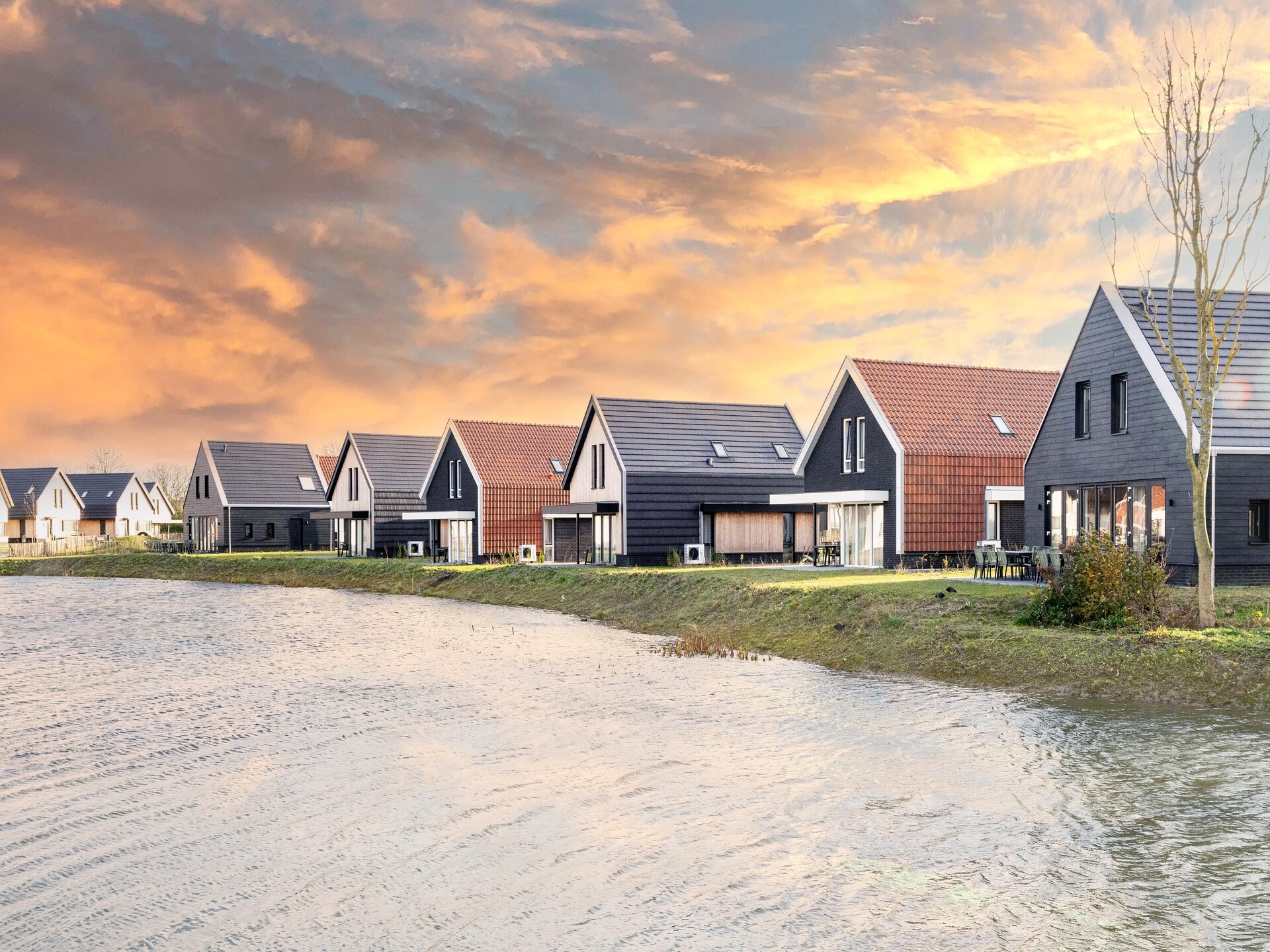 Luxevilla met sauna op Resort Nieuwvliet-Bad, 1,2 km van zee - foto 7